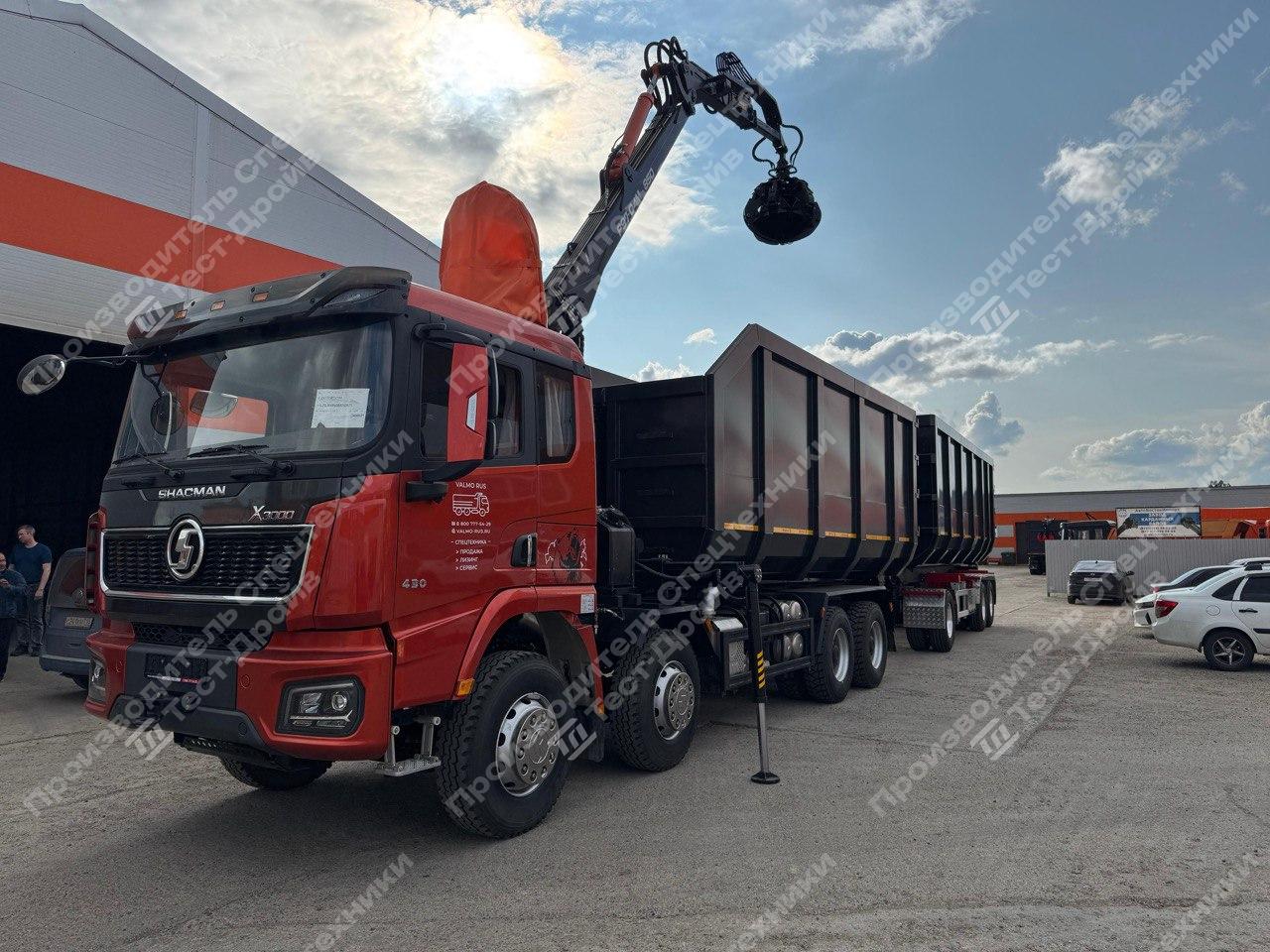 Ломовоз Shacman X3000 с КМУ ICARBAZZOLI IB 100 L98 Фото №12