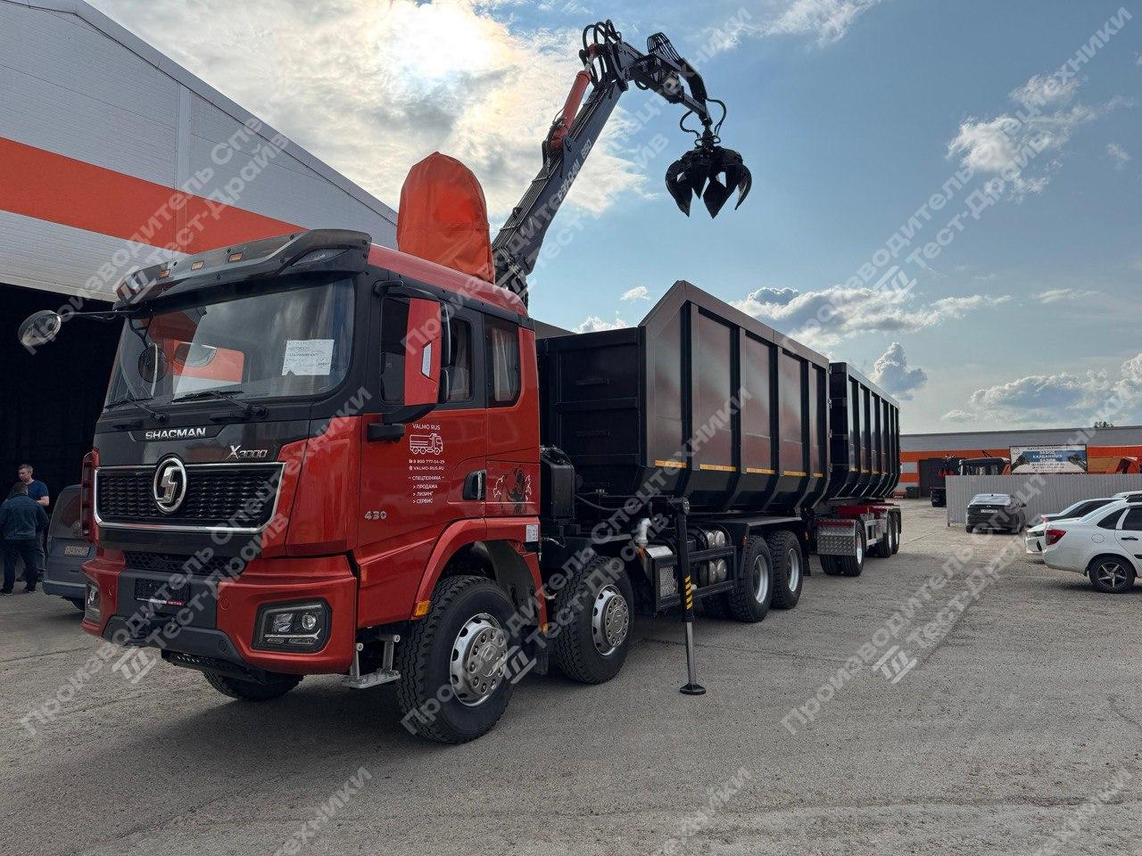 Ломовоз Shacman X3000 с КМУ ICARBAZZOLI IB 100 L98 Фото №14