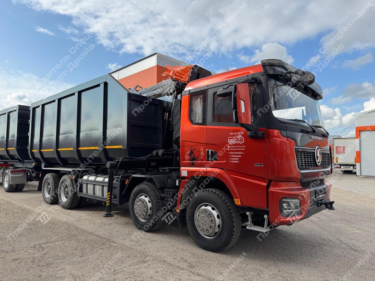 Ломовоз Shacman X3000 с КМУ ICARBAZZOLI IB 100 L98 Фото №15