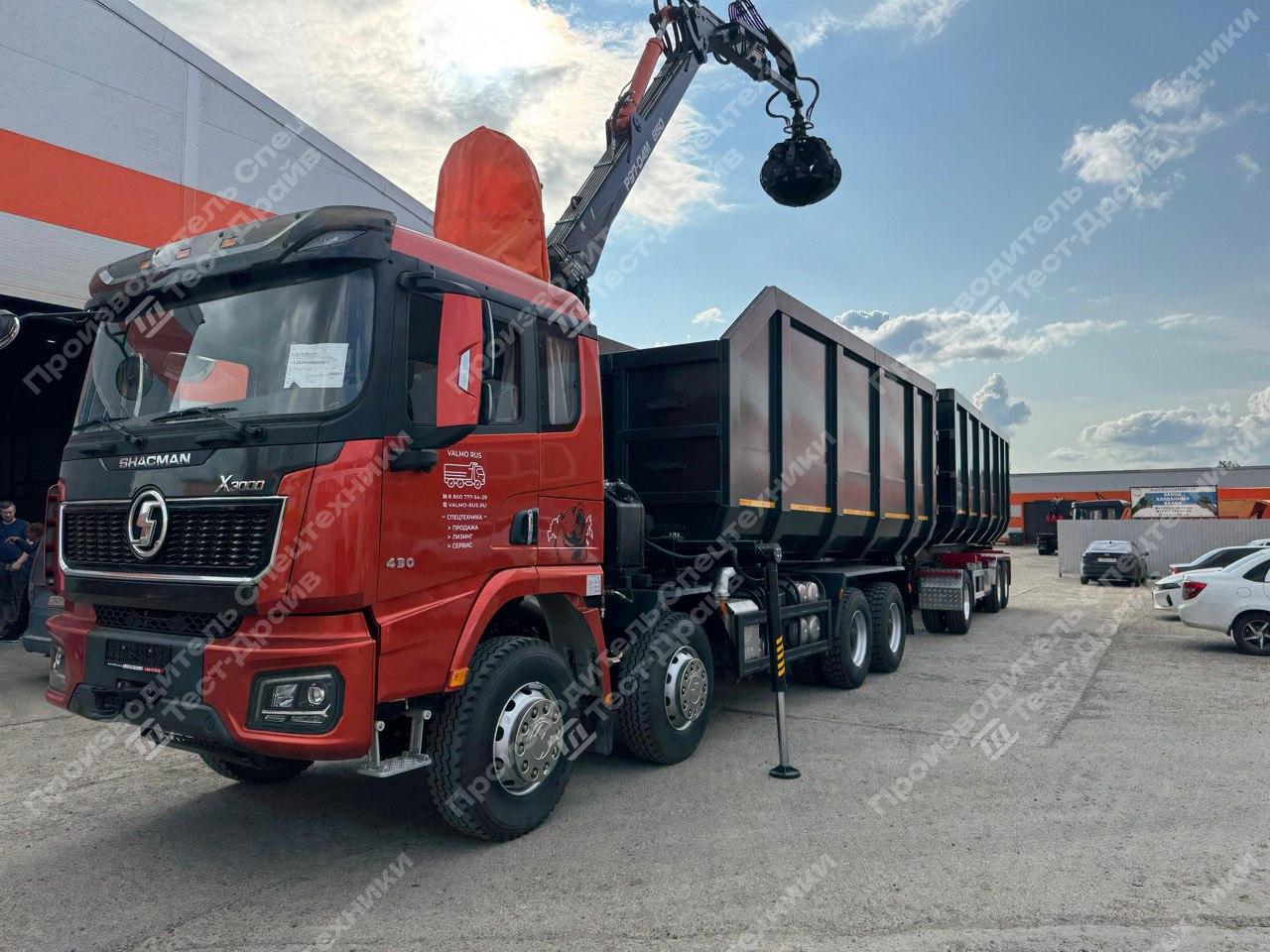 Ломовоз Shacman X3000 с КМУ ICARBAZZOLI IB 100 L98 Фото №16