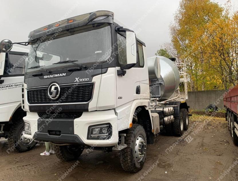 Автобетоносмеситель Shacman X3000 6x6 с цистерной 8 м3 Фото №2