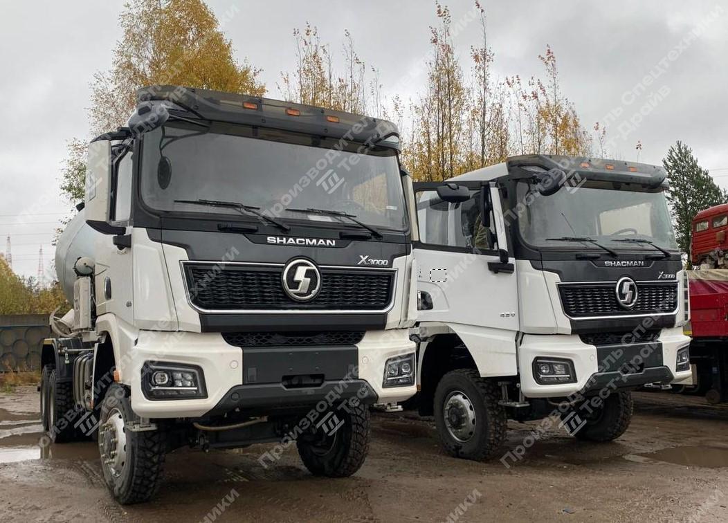 Автобетоносмеситель Shacman X3000 6x6 с цистерной 8 м3 Фото №3