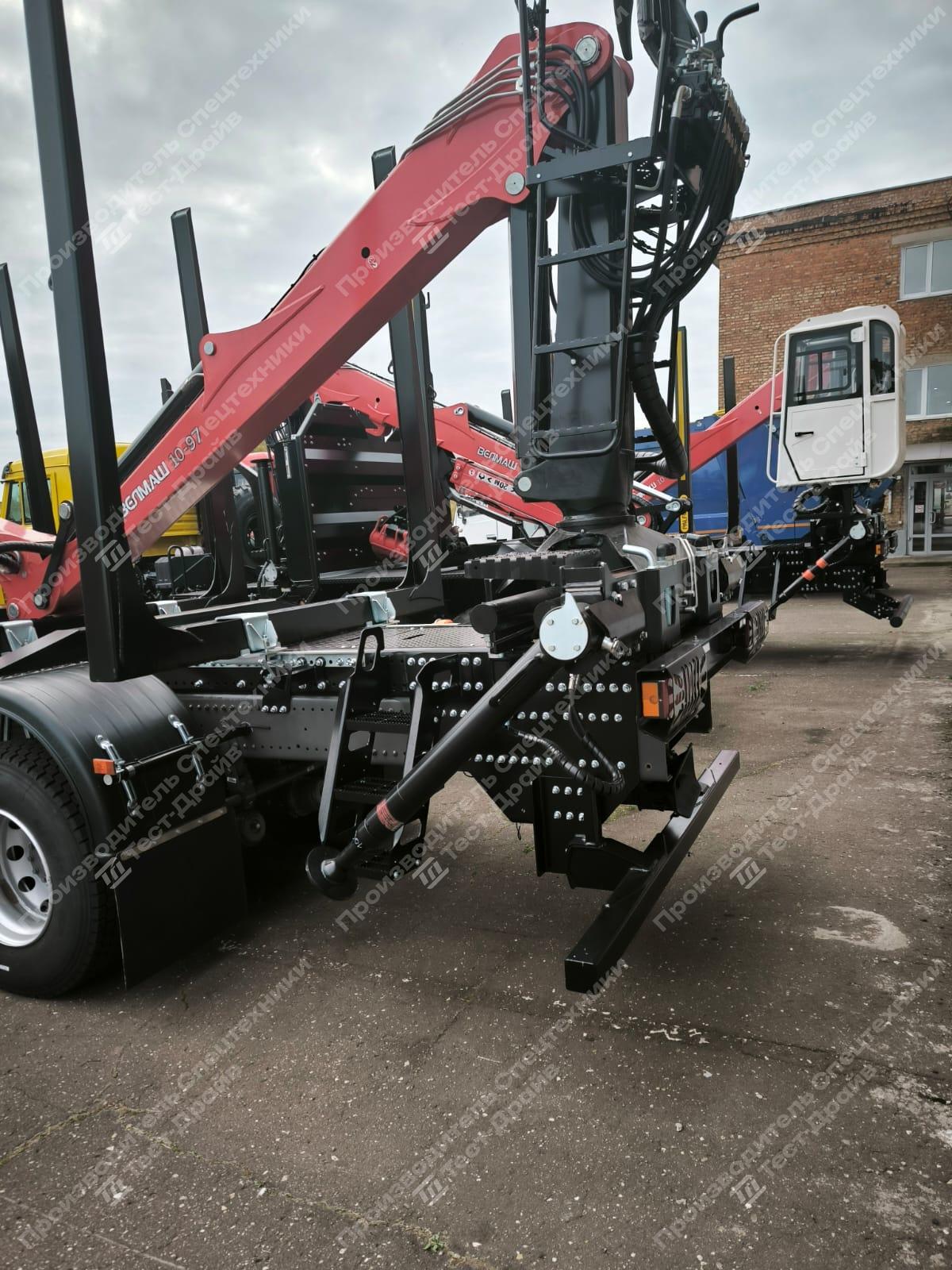 Сортиментовоз Sitrak 6x4 с ГМУ VM10L97 Фото №7