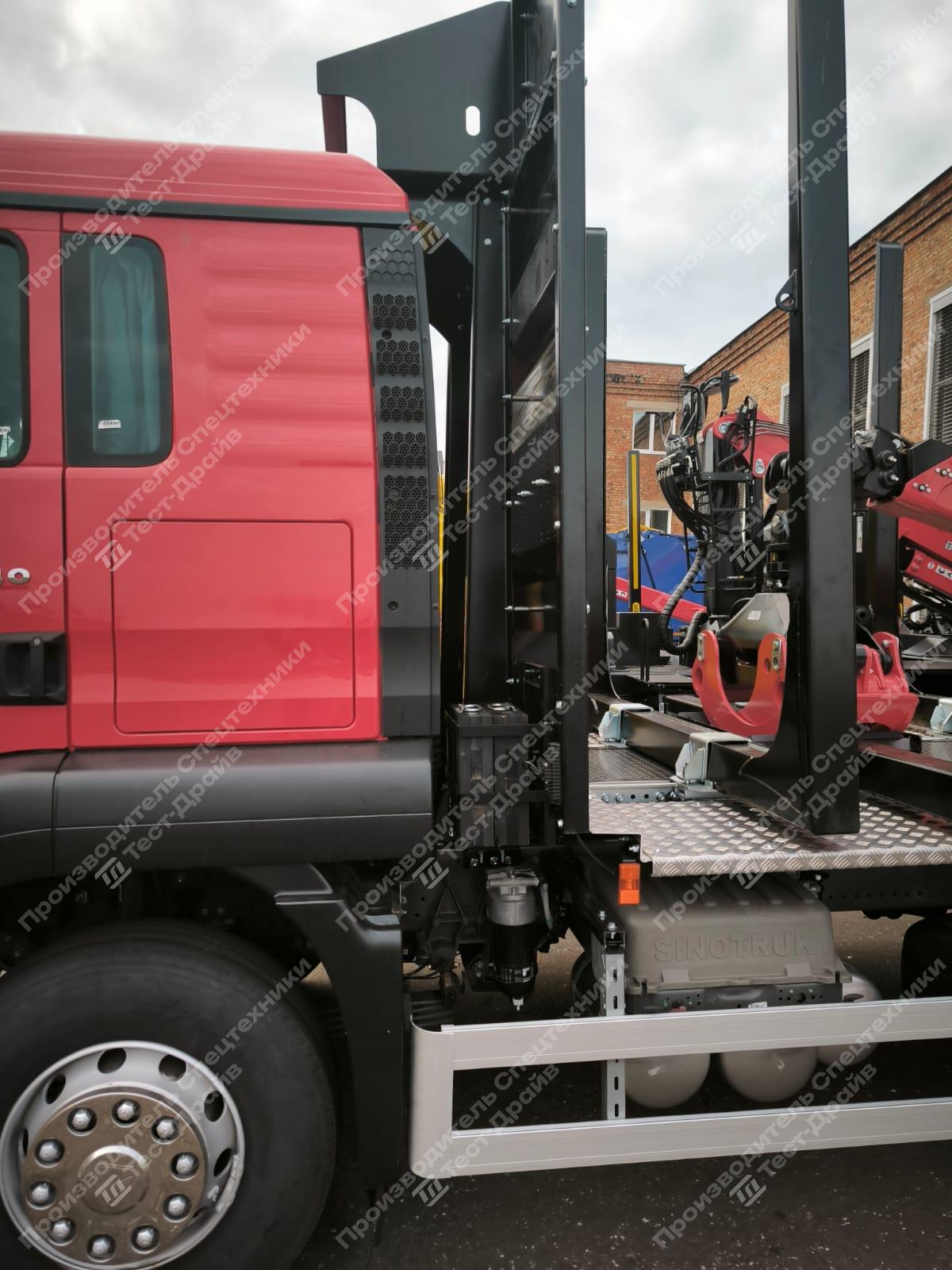 Сортиментовоз Sitrak 6x4 с ГМУ VM10L97 Фото №16