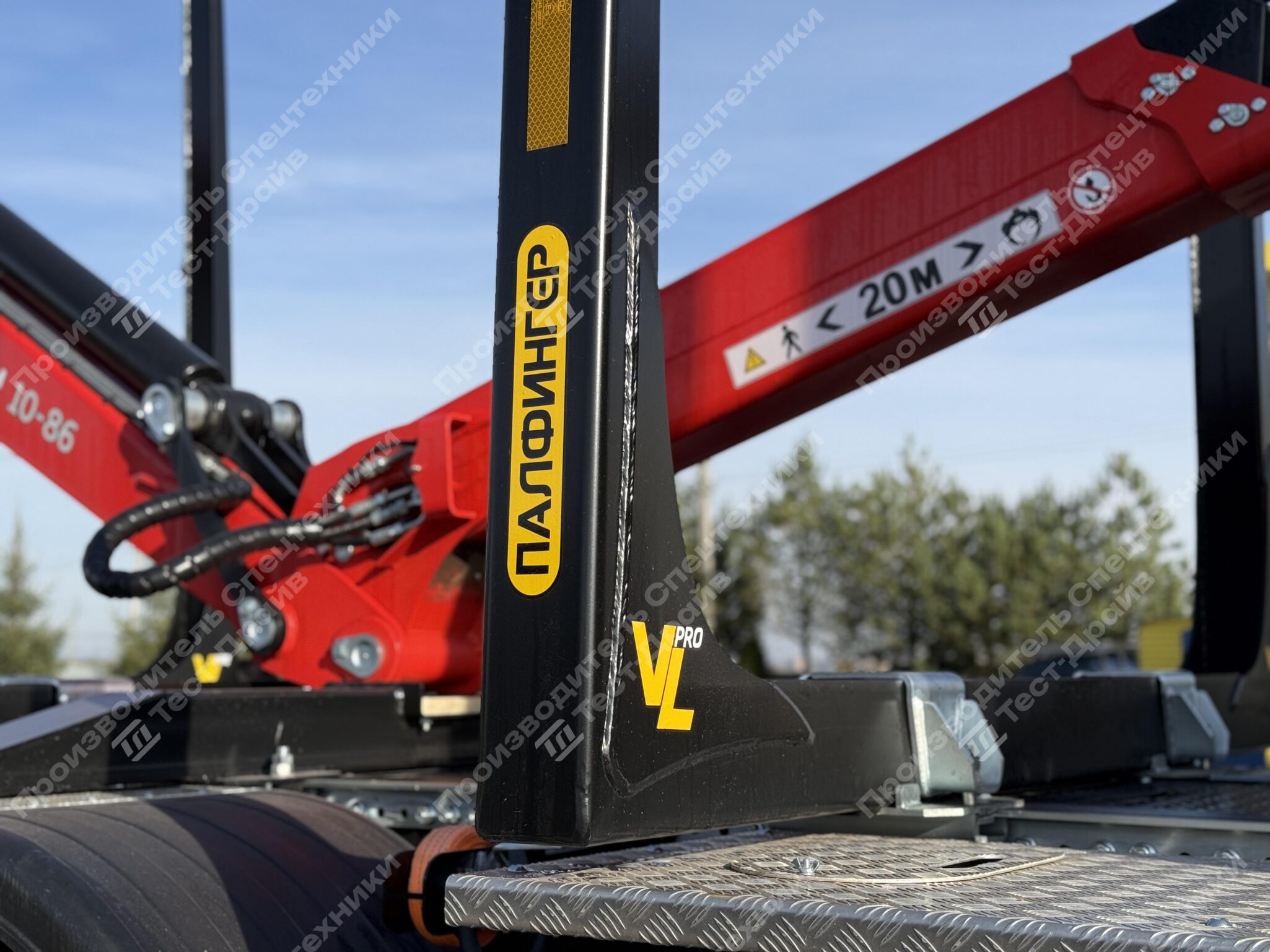 Сортиментовоз Shacman X3000 6x6 с ГМУ VM10L86 Фото №16