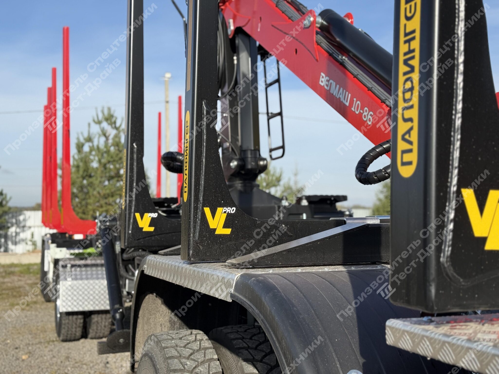 Сортиментовоз Shacman X3000 6x6 с ГМУ VM10L86 Фото №15