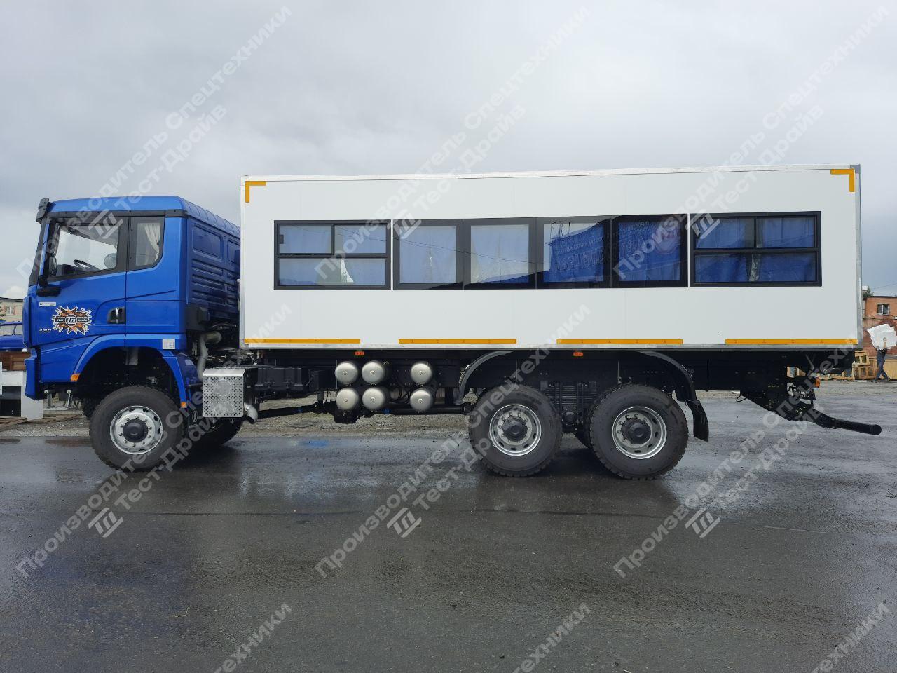 Вахтовый автобус Shacman X3000 6x6 - 28 мест Фото №6