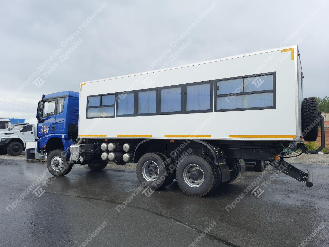 Вахтовый автобус Shacman X3000 6x6 - 28 мест Фото №4