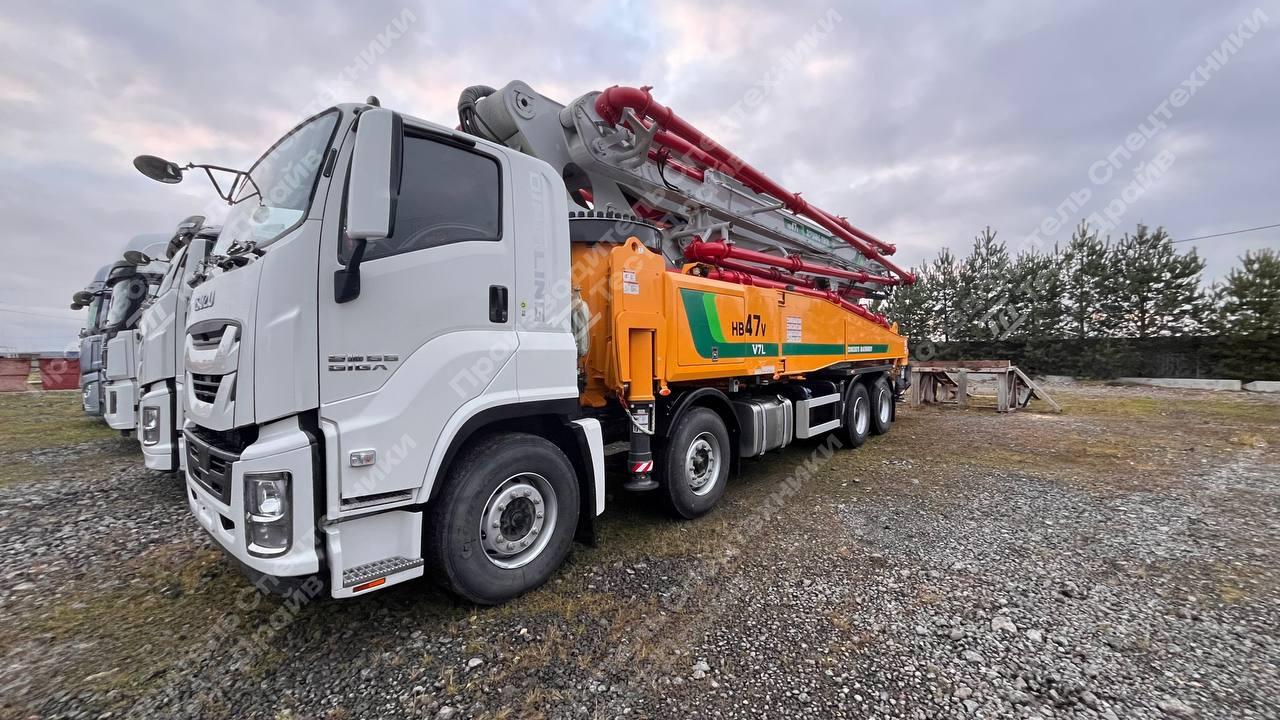 АБН ISUZU QL5440TZZW6VDHY c XCMG SCHWING HB47V 43 Фото №10