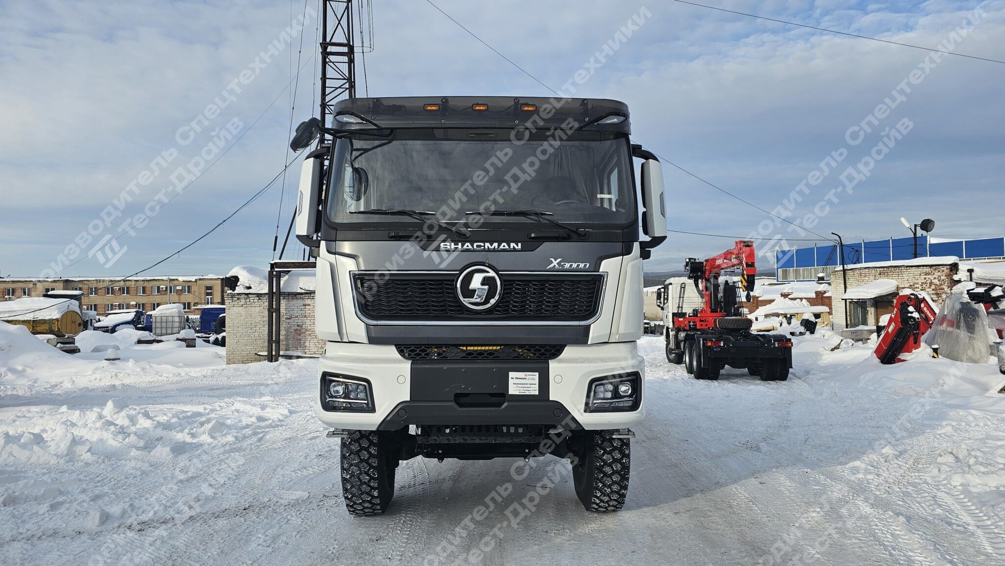 ПАРМ Shacman X3000 6Х6 с КМУ SunHunk K168-4 Фото №2