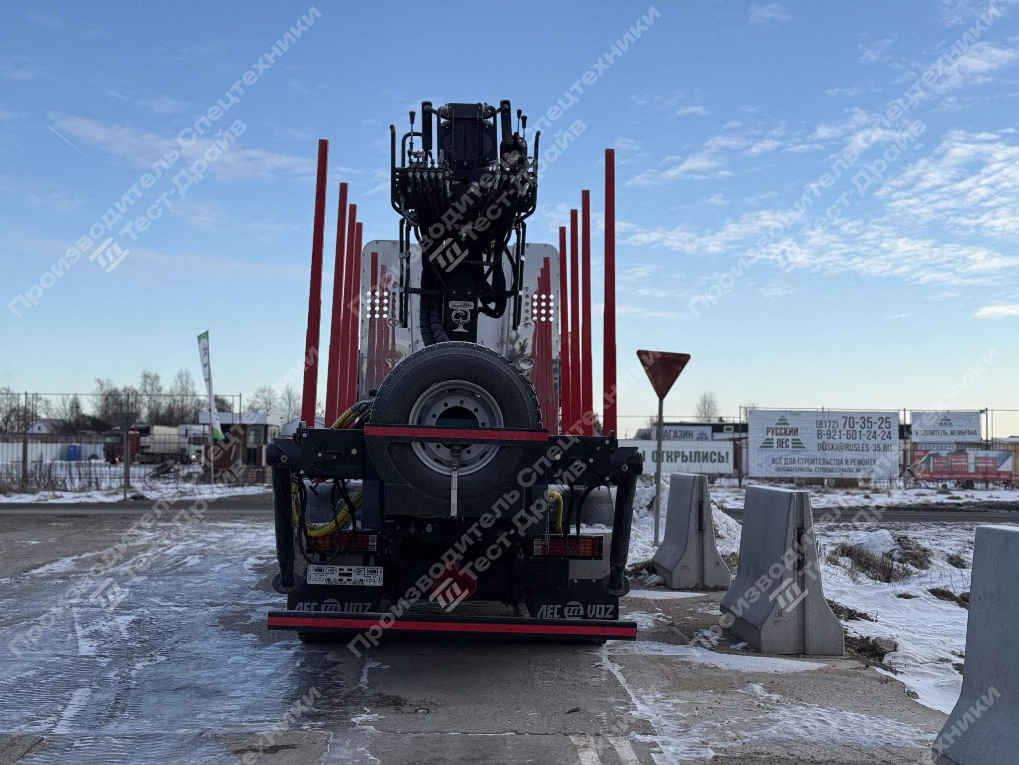 Сортиментовоз Shacman X3000 8х4 с ГМУ ICARBAZZOLI IB 120 L98 Фото №34