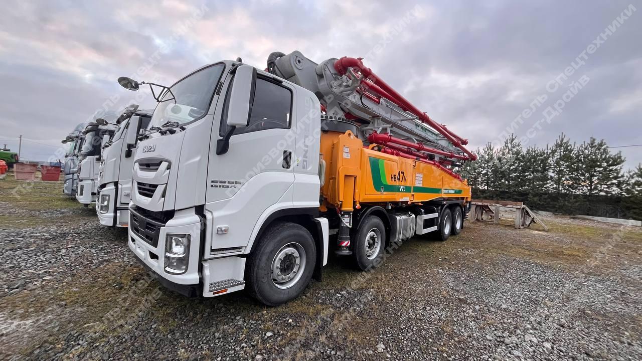 АБН ISUZU QL5440TZZW6VDHY c XCMG SCHWING HB47V 43 Фото №1