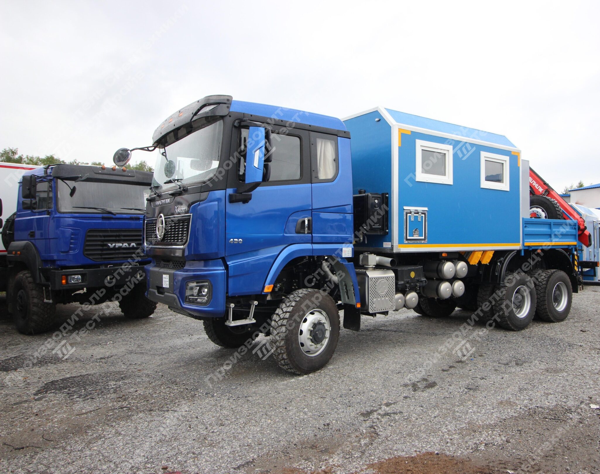 ПАРМ Shacman X3000 6x6 с КМУ SunHunk K108 Фото №2