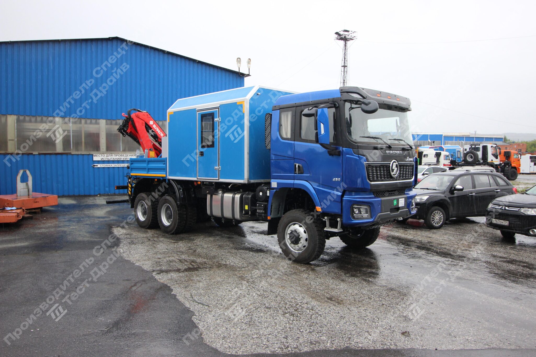 ПАРМ Shacman X3000 6x6 с КМУ SunHunk K108 Фото №1