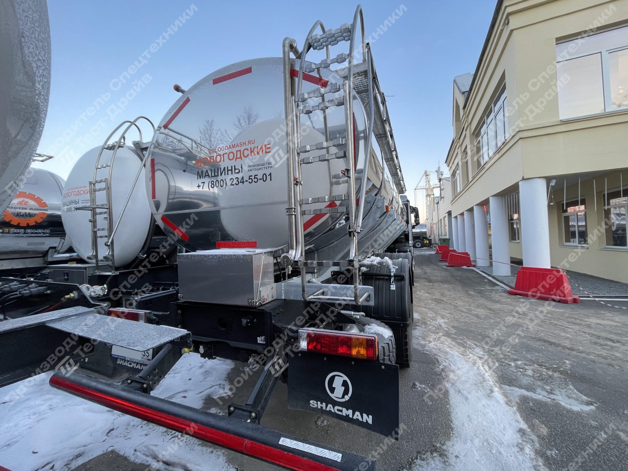 Молоковоз Shacman X3000 8x4 с цистерной 19 000 (л) Фото №10