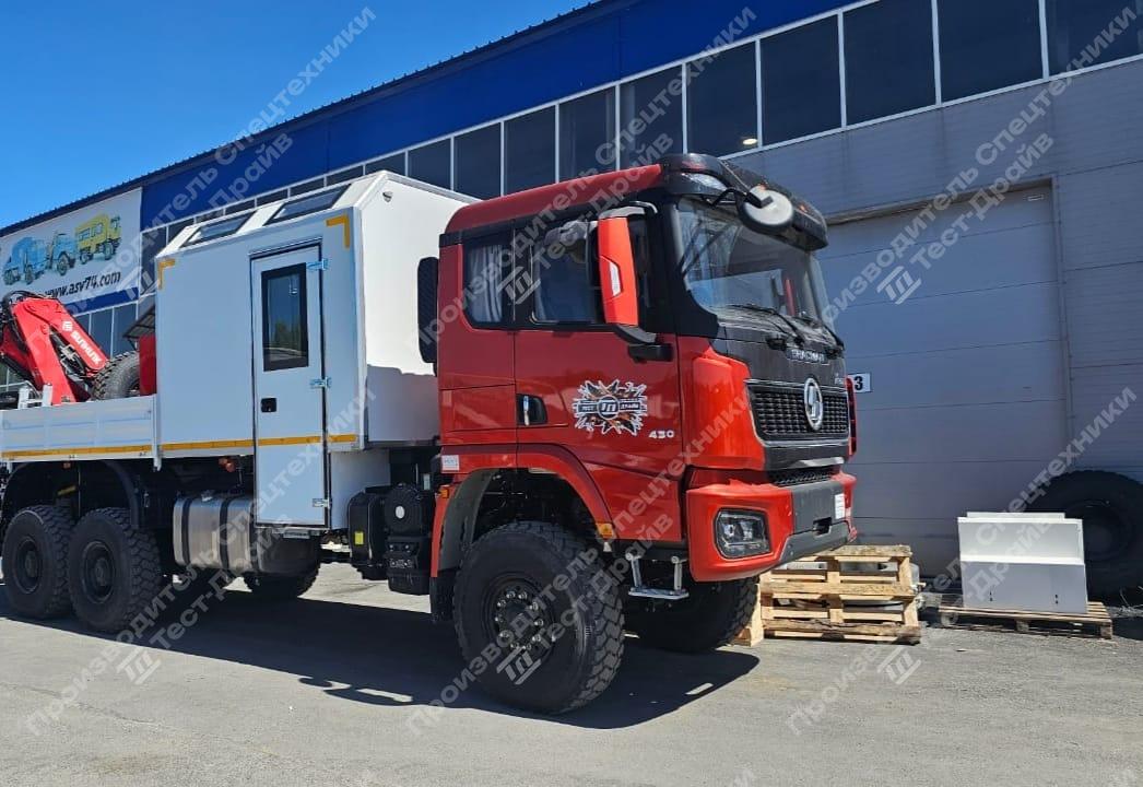 ПАРМ Shacman X3000 6x6 с КМУ SUNHUNK K168-4 Фото №1