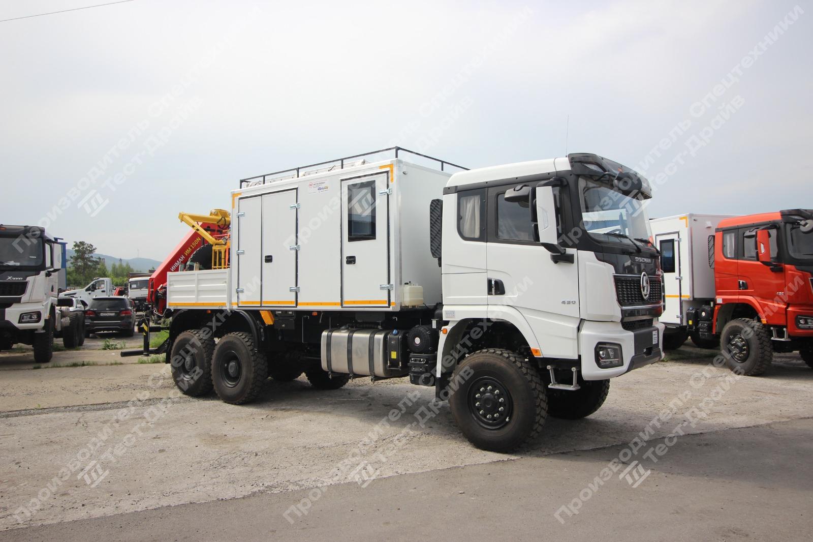 ПАРМ Shacman X3000 6x6 с КМУ Инман ИМ 150N Фото №2