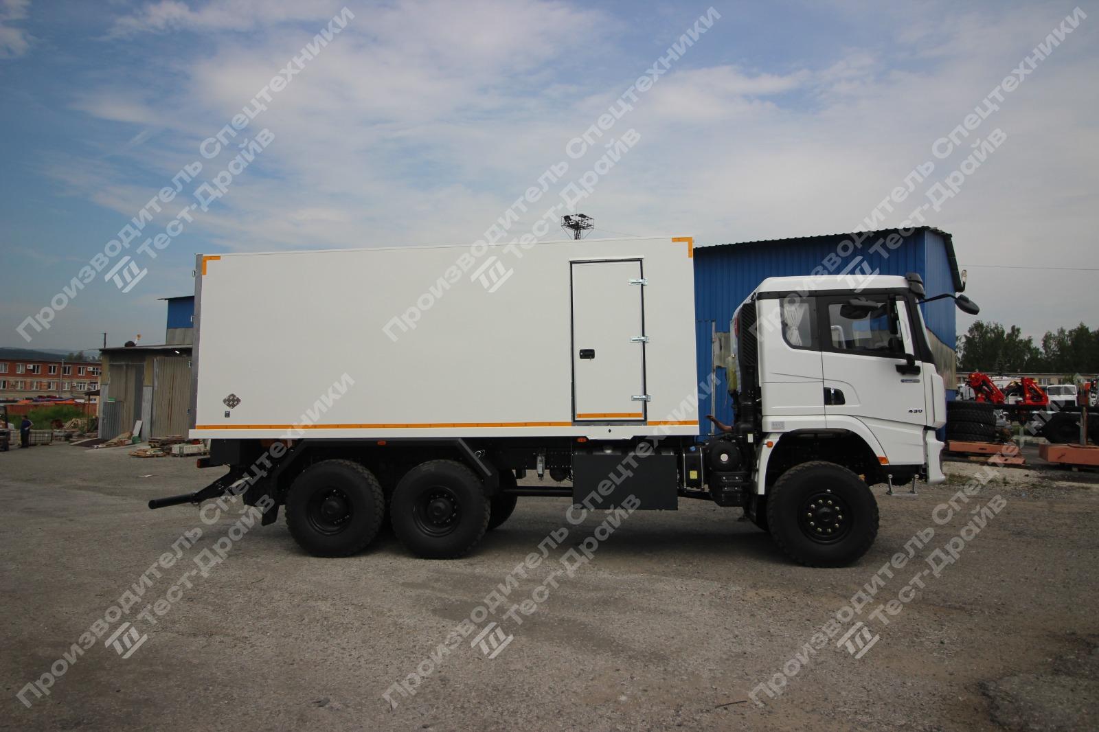 Изотермический фургон Shacman X3000 6х6 Фото №3