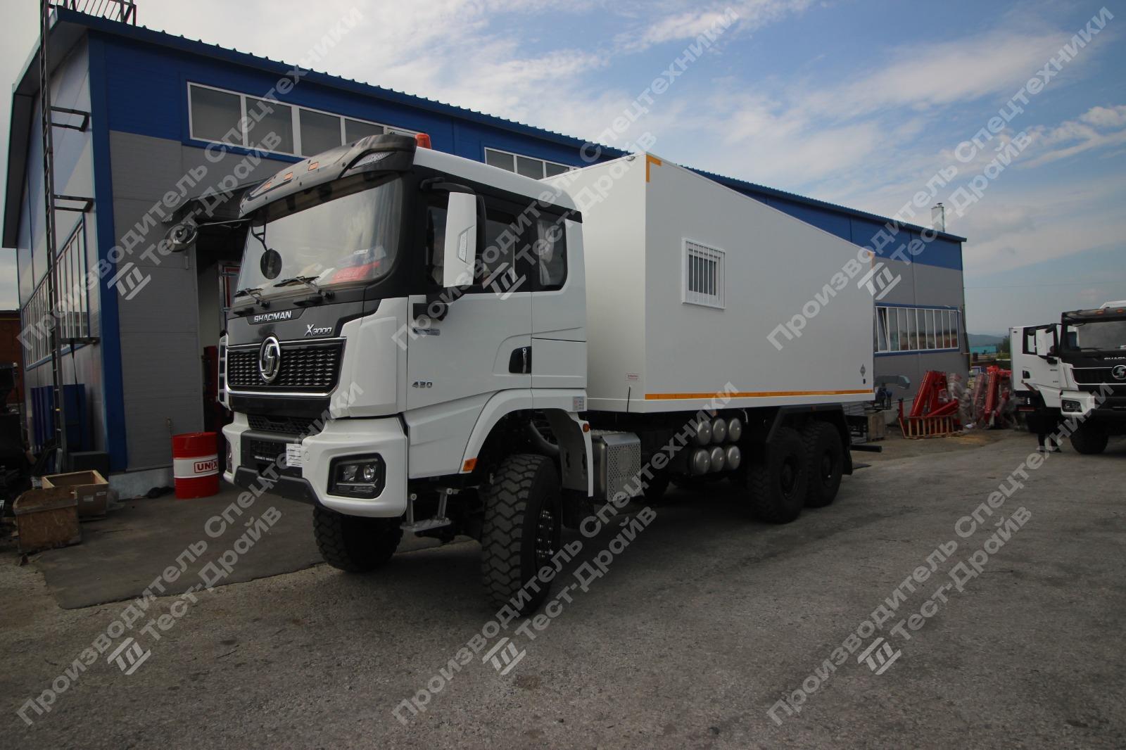 Изотермический фургон Shacman X3000 6х6 Фото №1