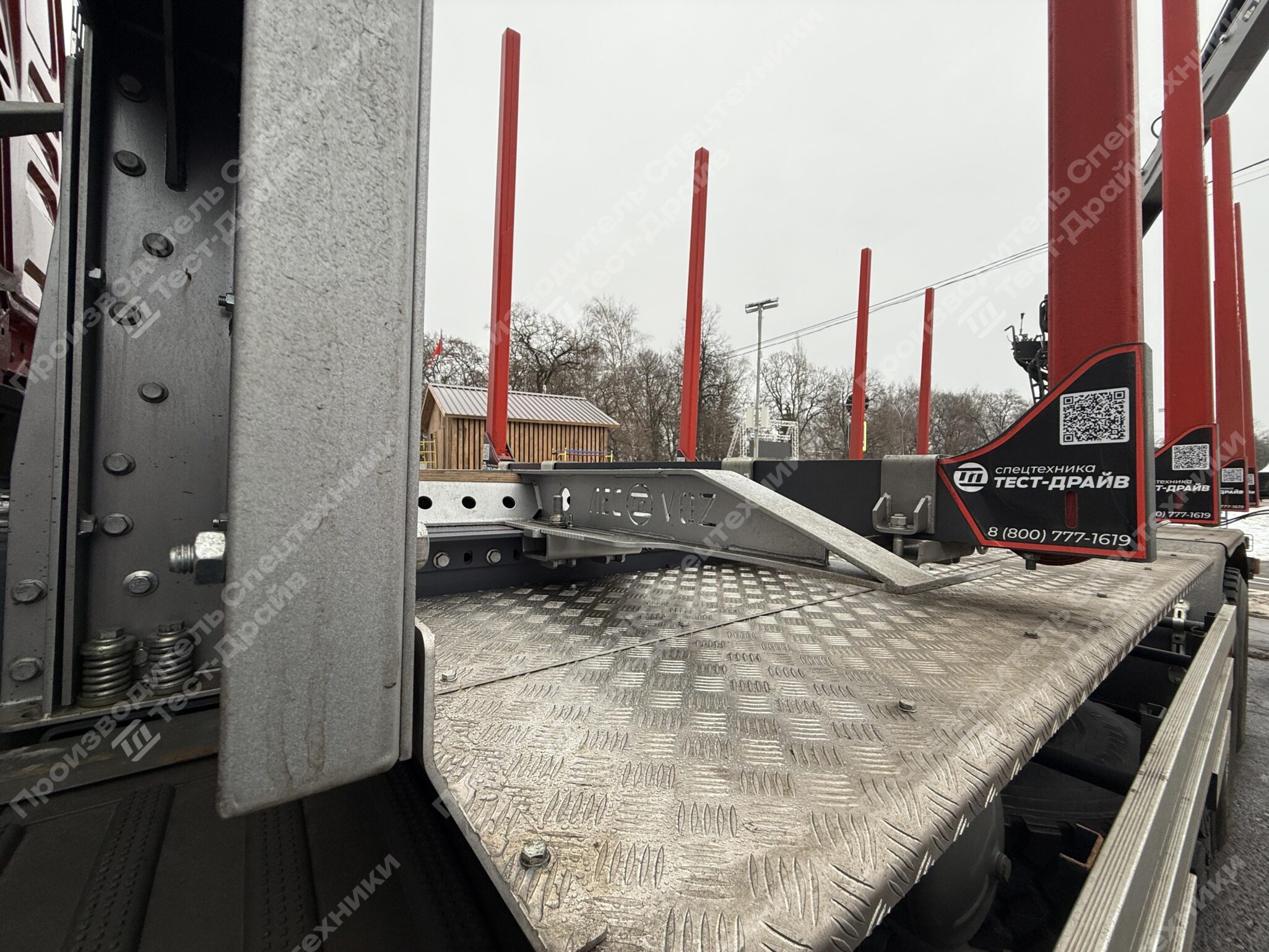 Сортиментовоз HOWO 6x6 с КМУ Icarbazzoli IB 120 L98 Фото №17