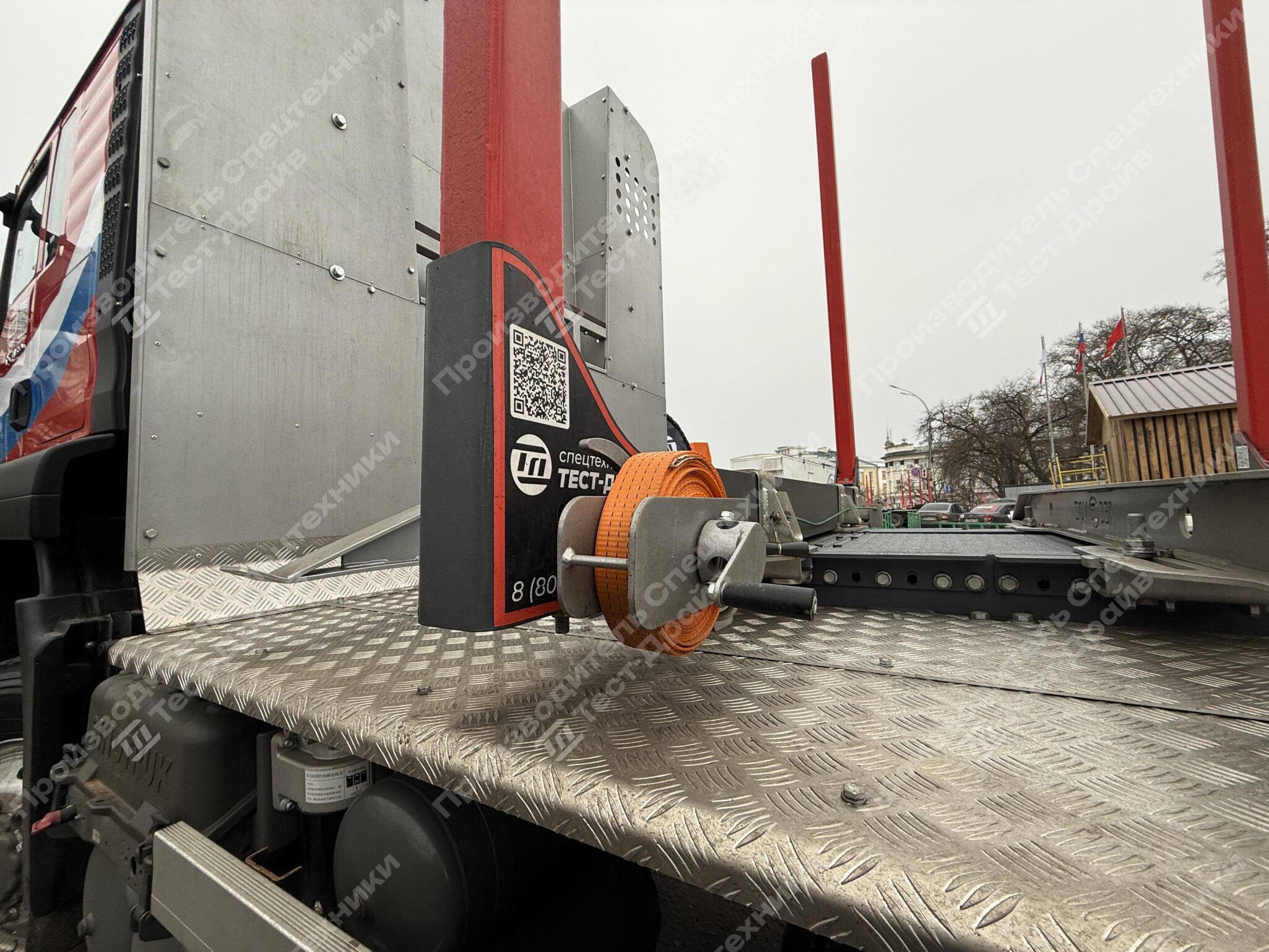 Сортиментовоз HOWO 6x6 с КМУ Icarbazzoli IB 120 L98 Фото №19