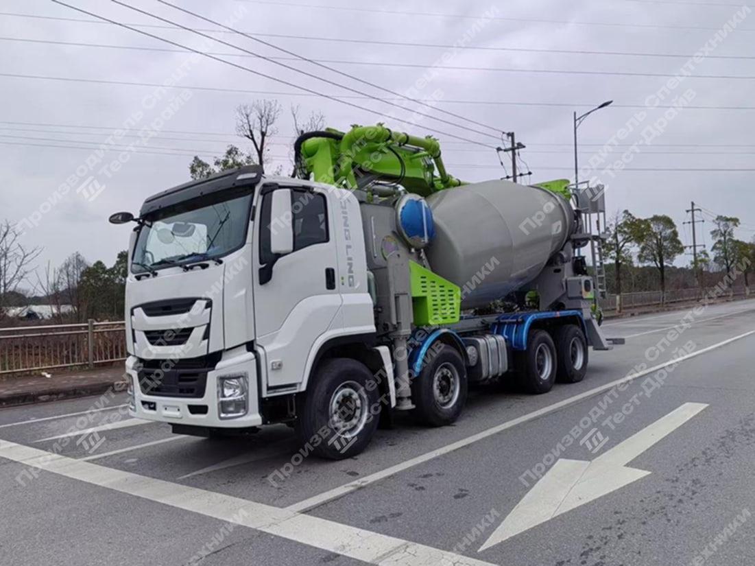 АБН ISUZU GIGAQL2310U4TDHY 8х4 с АБС 7 м3 Фото №10