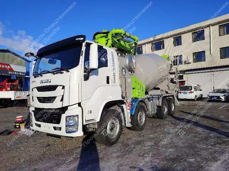 АБН ISUZU GIGAQL2310U4TDHY 8х4 с АБС 7 м3 Фото №1