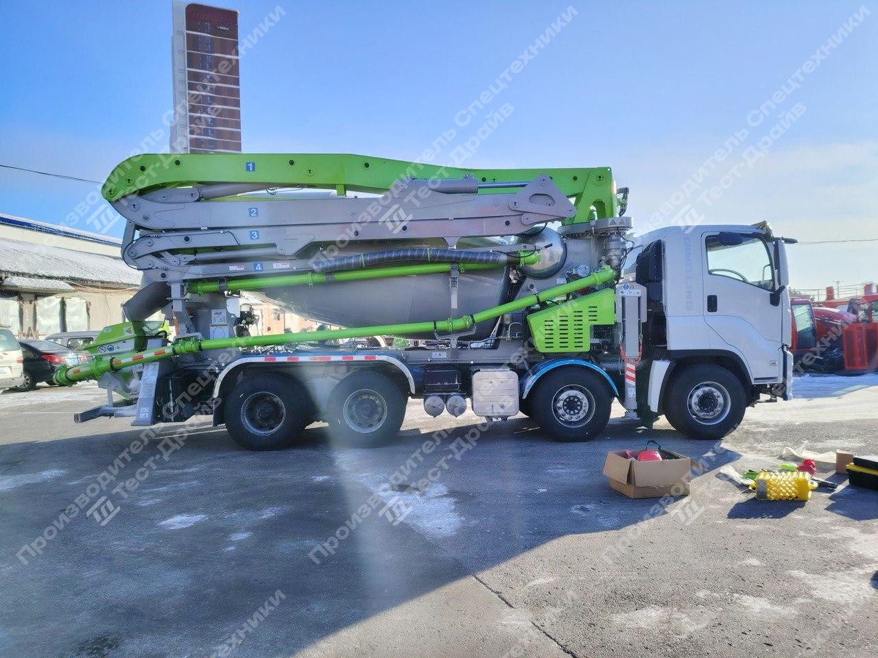 АБН ISUZU GIGAQL2310U4TDHY 8х4 с АБС 7 м3 Фото №2