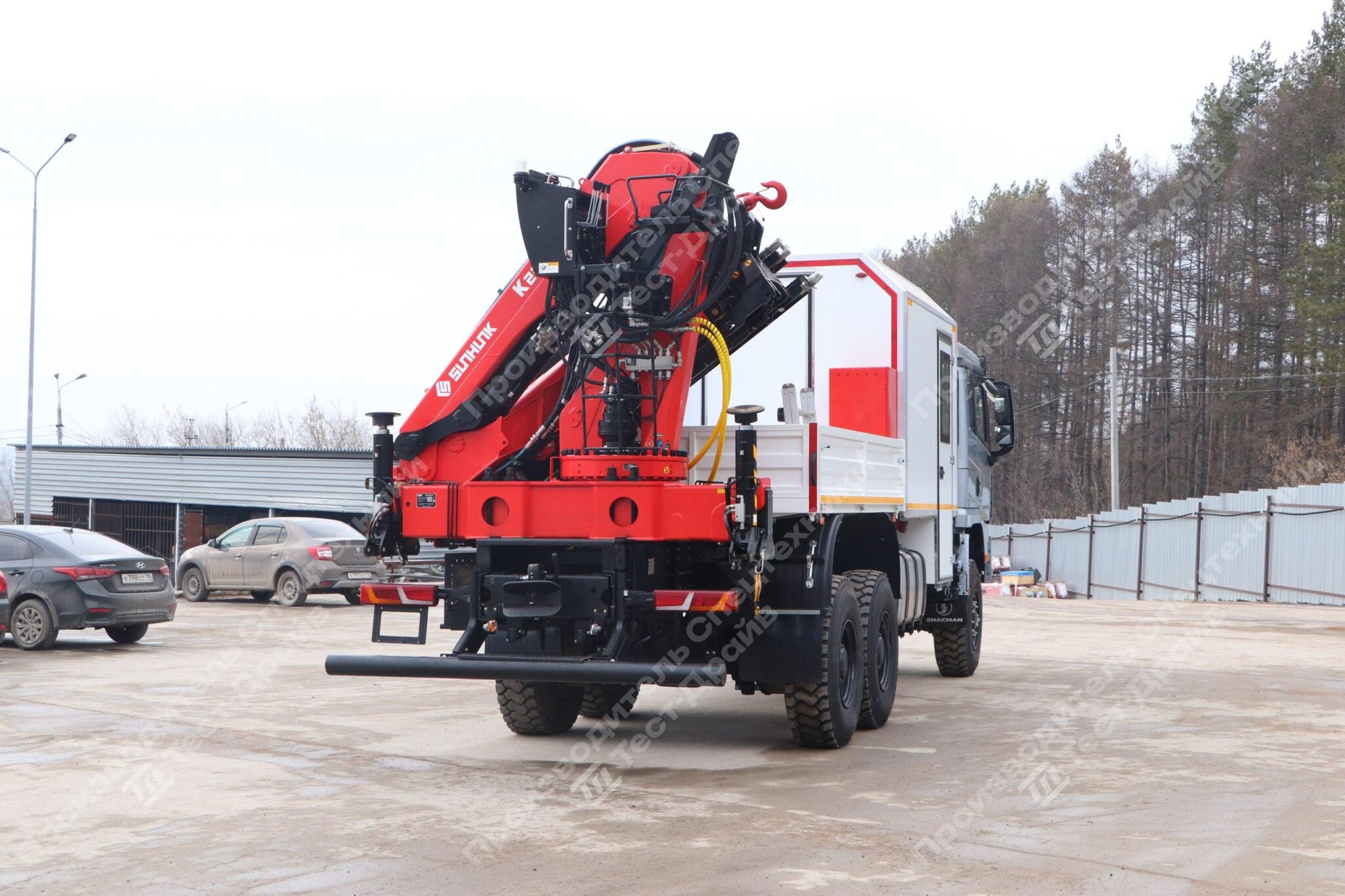 ПАРМ Shacman X3000 с КМУ SunHunk K-238 Фото №12