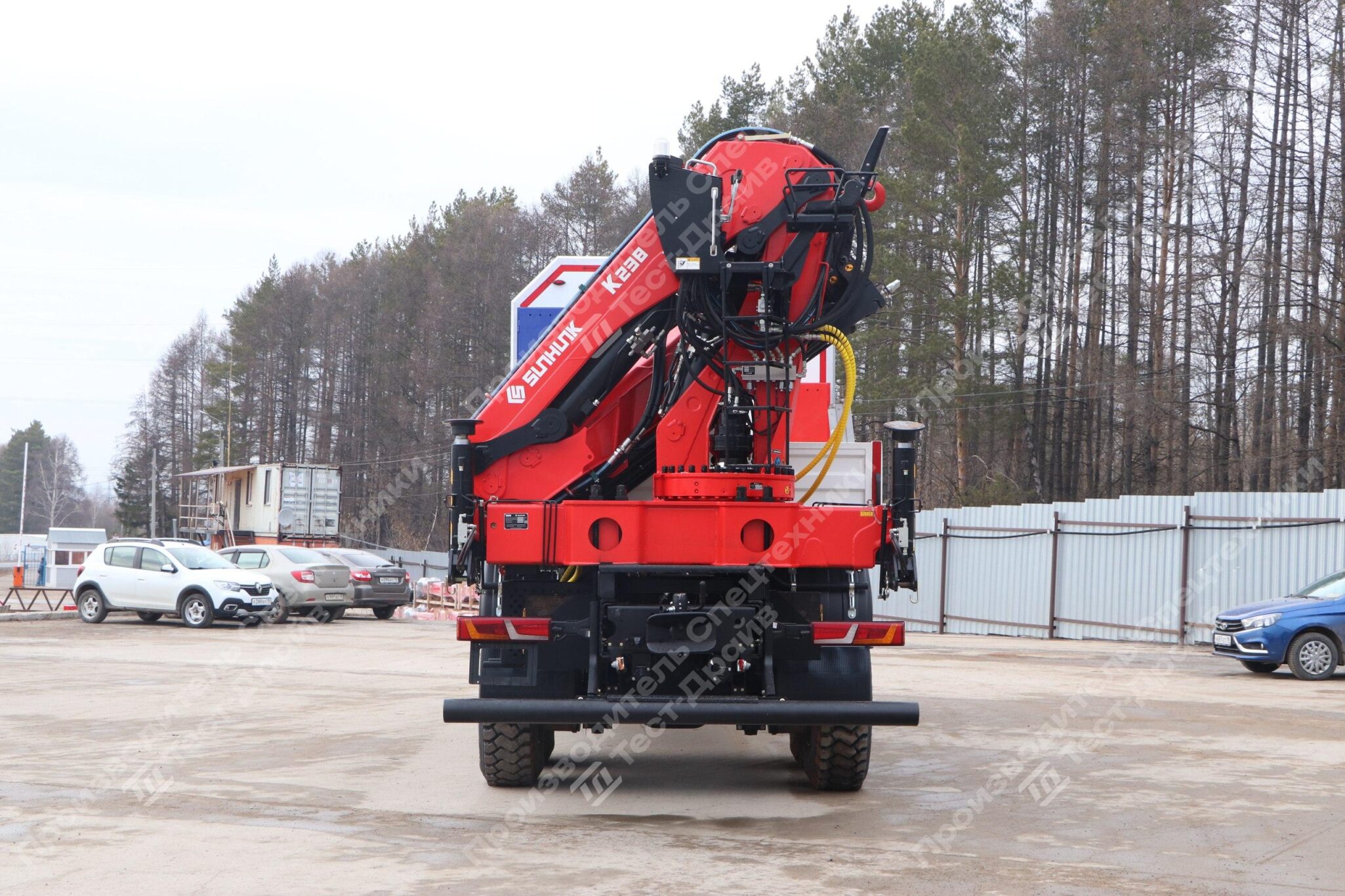 ПАРМ Shacman X3000 с КМУ SunHunk K-238 Фото №11