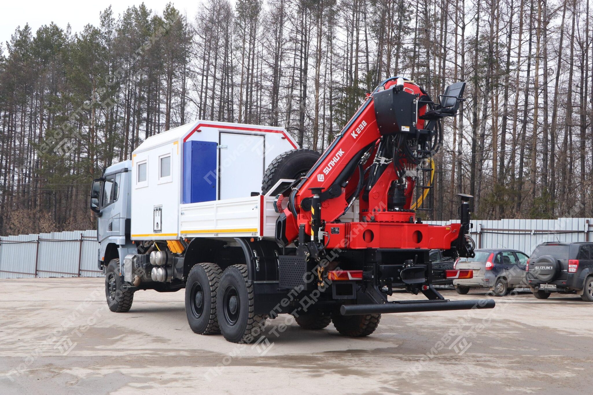 ПАРМ Shacman X3000 с КМУ SunHunk K-238 Фото №10