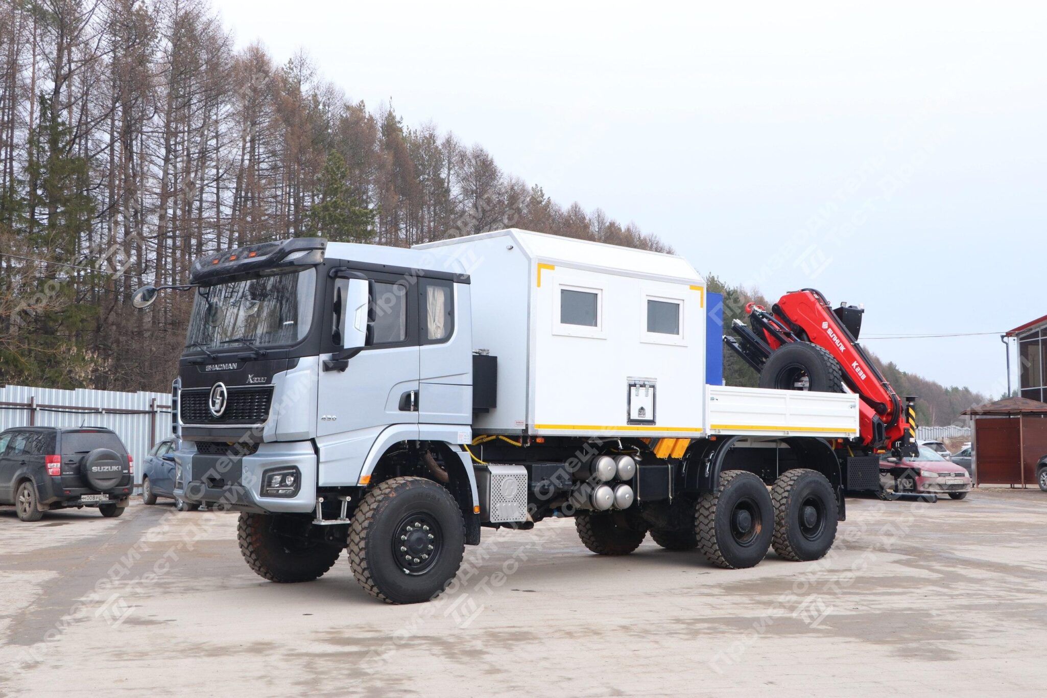 ПАРМ Shacman X3000 с КМУ SunHunk K-238 Фото №4