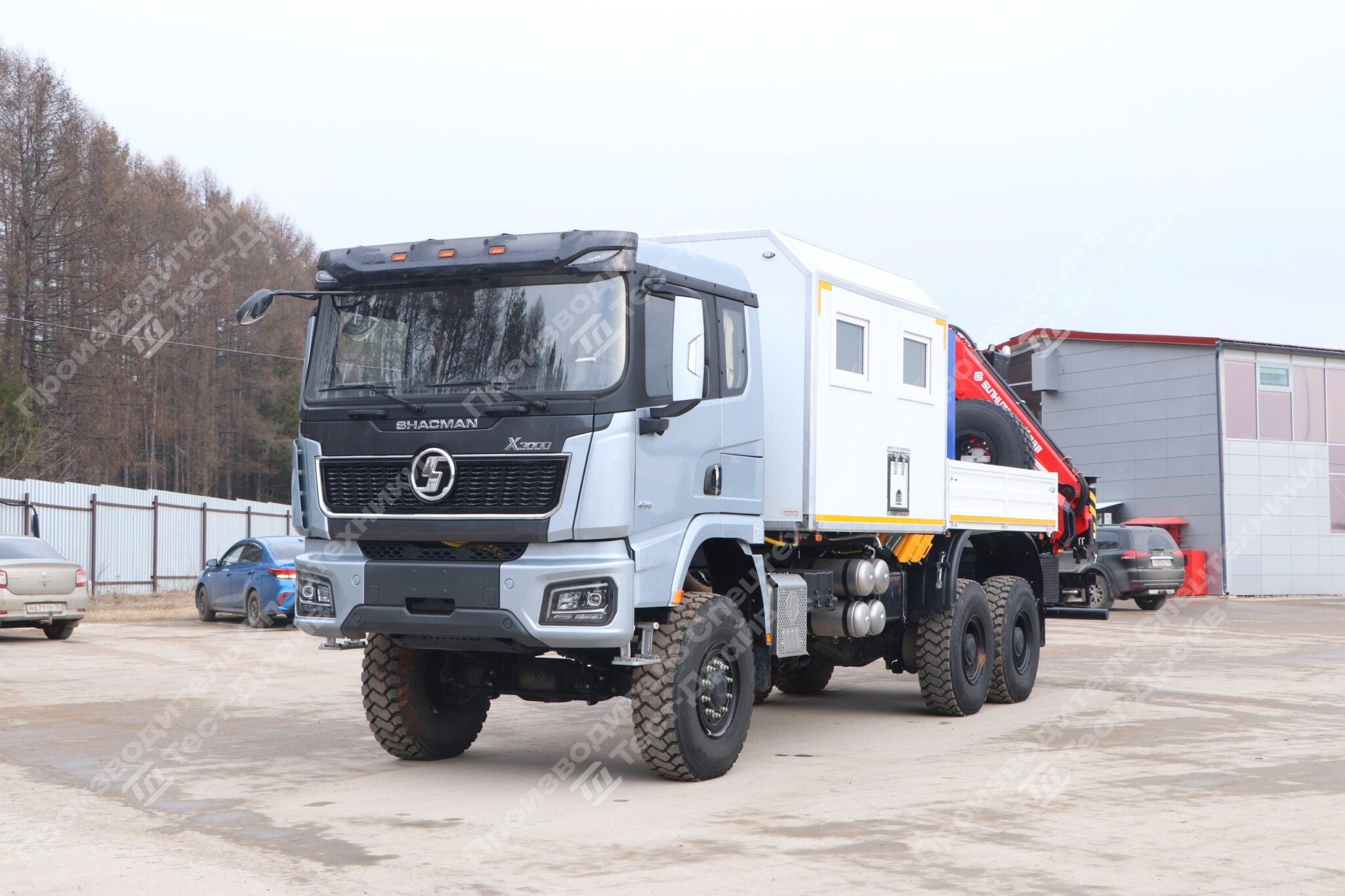 ПАРМ Shacman X3000 с КМУ SunHunk K-238 Фото №1