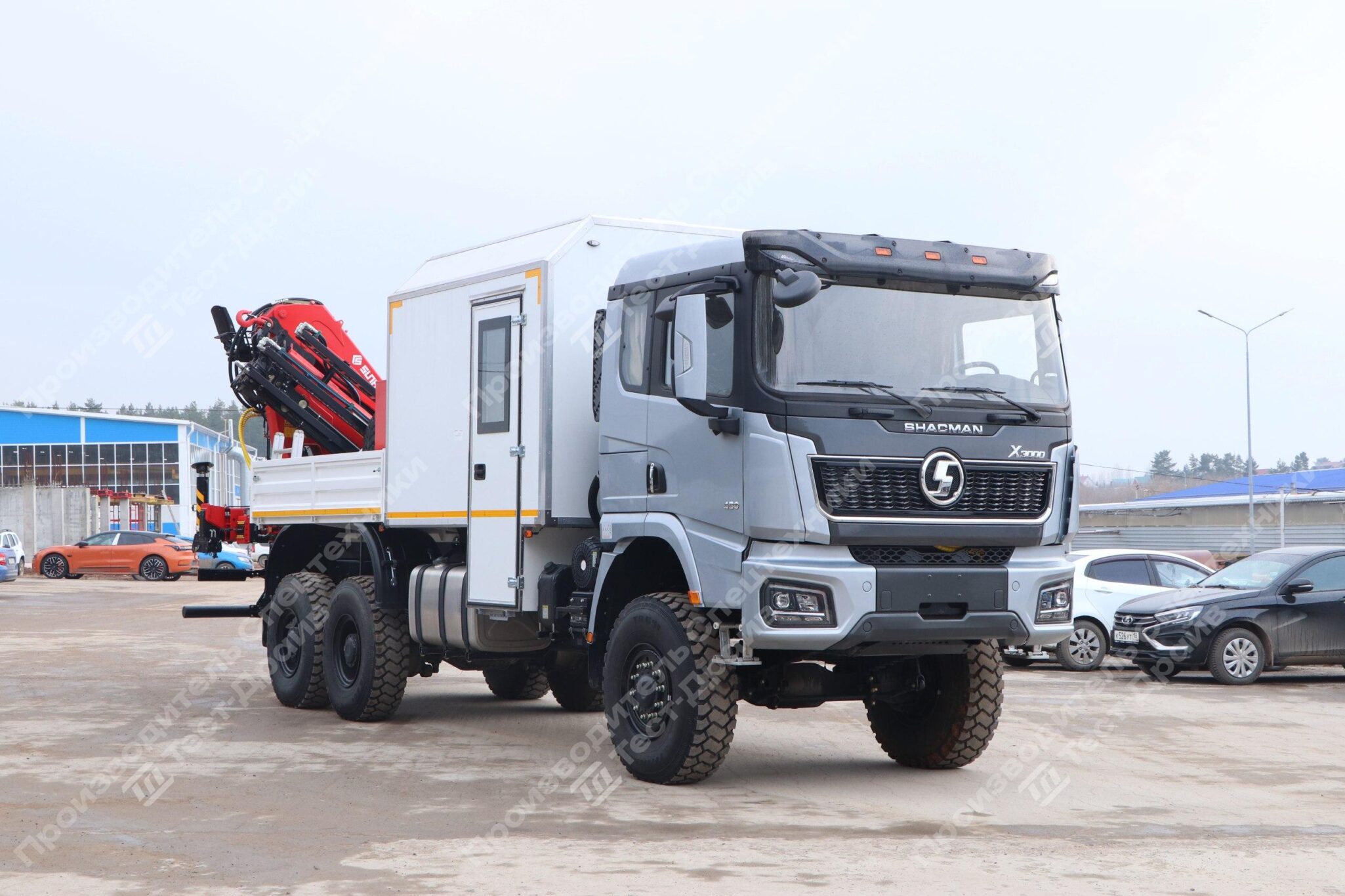 ПАРМ Shacman X3000 с КМУ SunHunk K-238 Фото №2