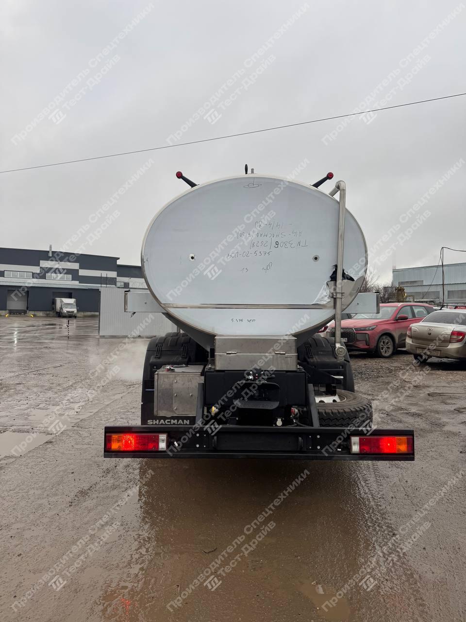 Молоковоз Shacman X3000 6x4 с цистерной 14 000 (л) Фото №8