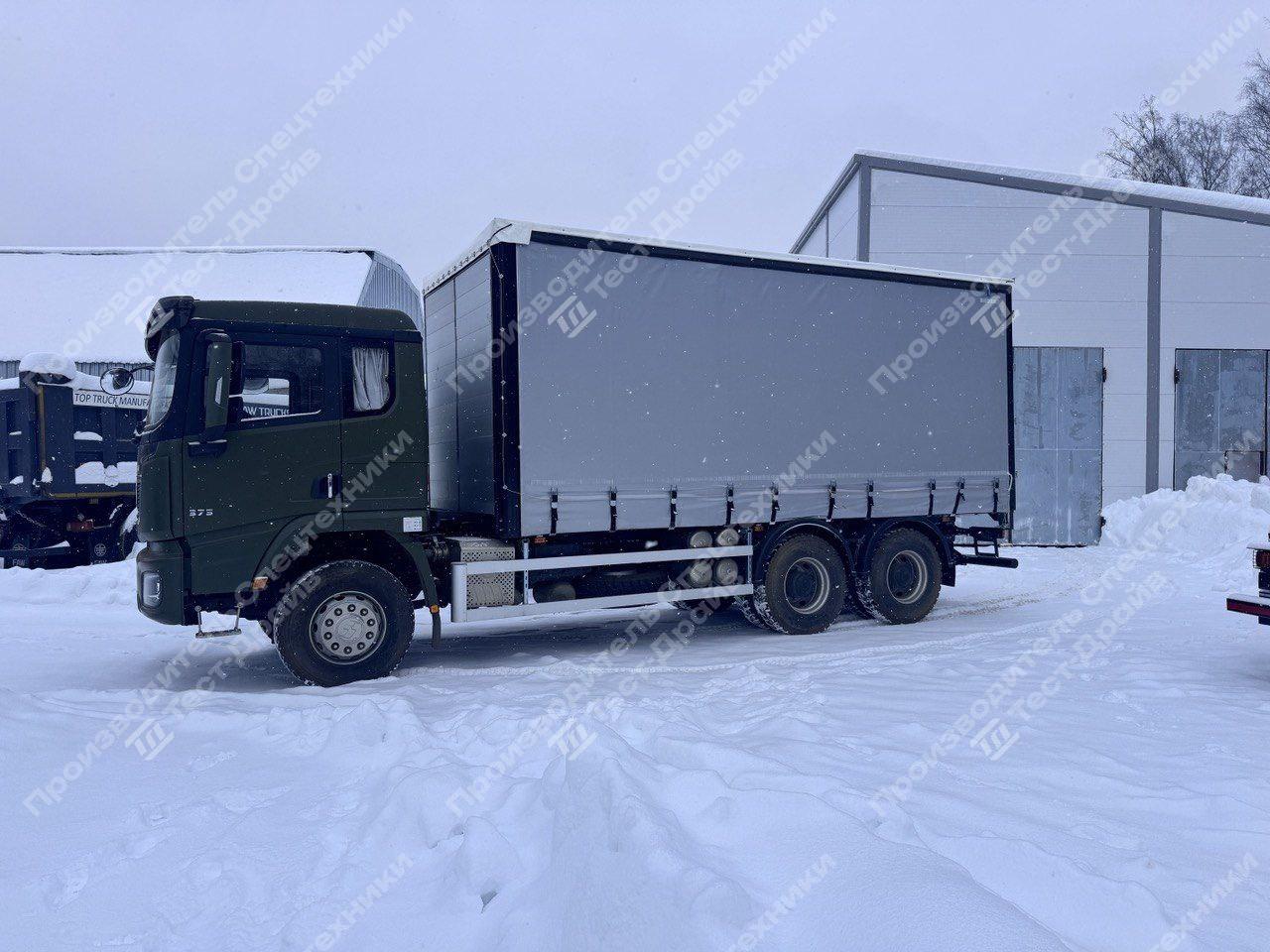 Шторно-бортовой Shacman X3000 6x4 Фото №6