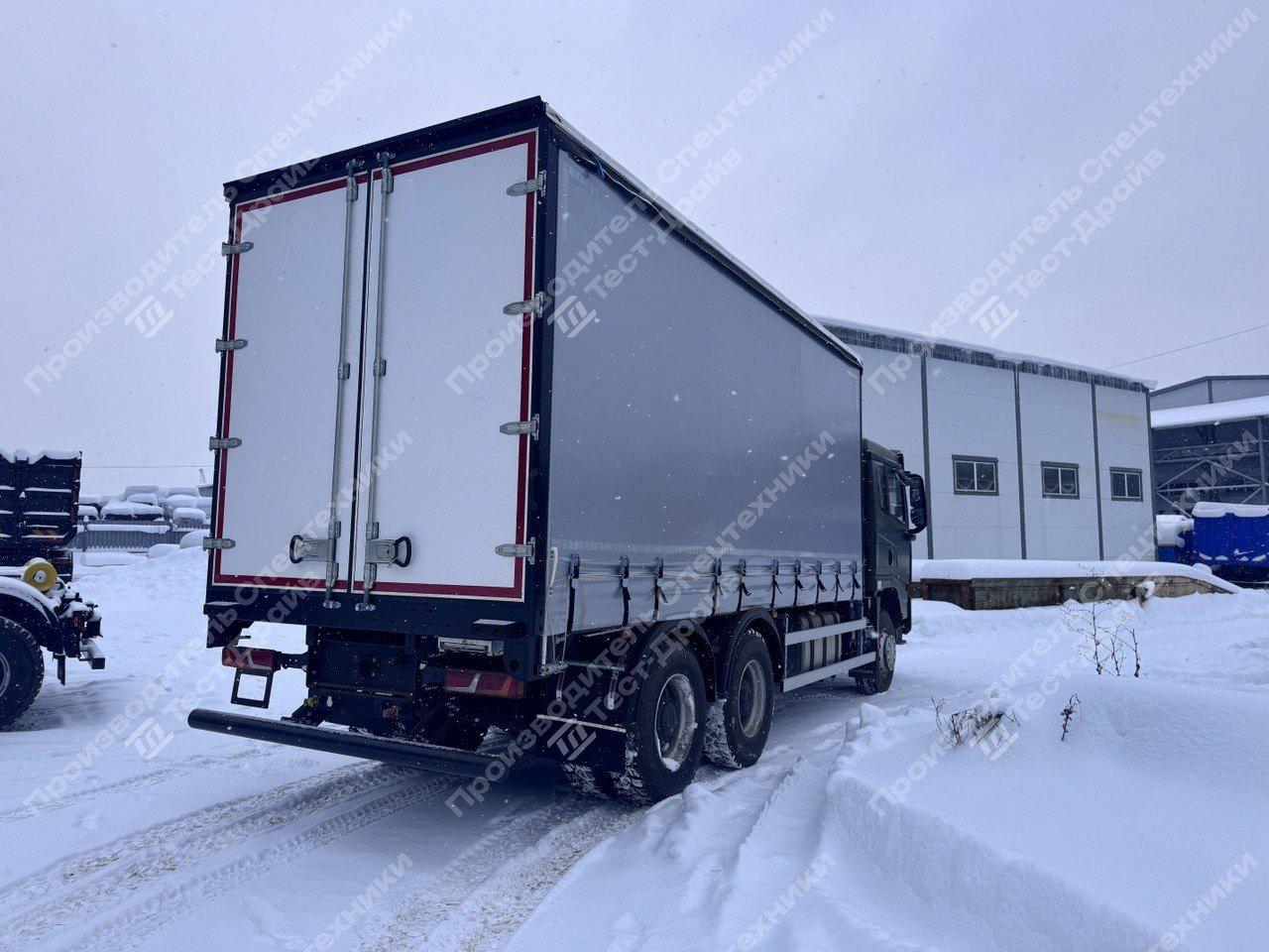 Шторно-бортовой Shacman X3000 6x4 Фото №5