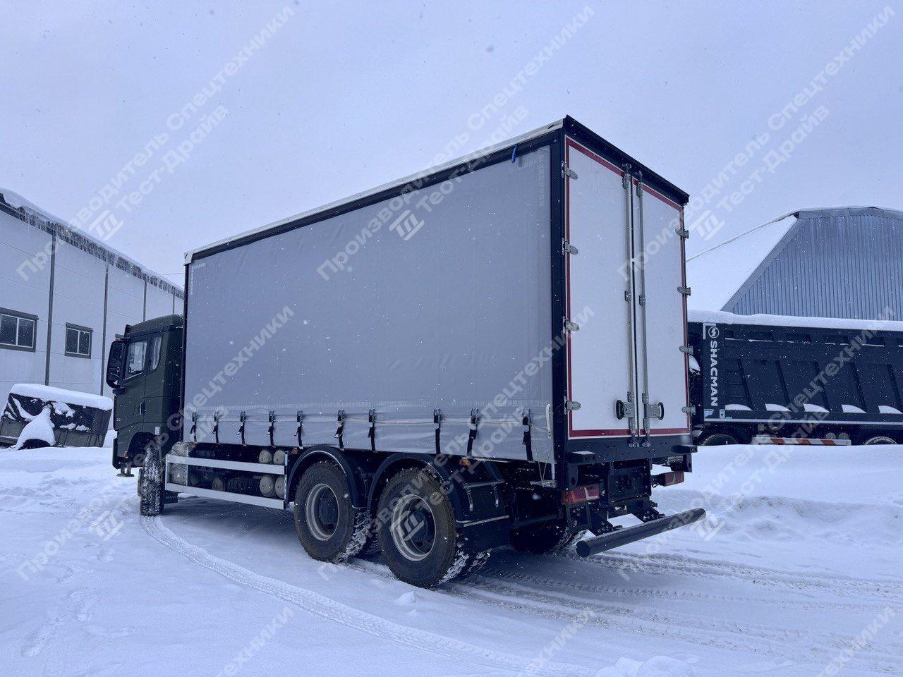 Шторно-бортовой Shacman X3000 6x4 Фото №4