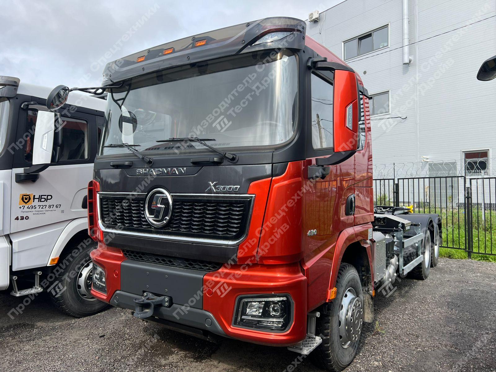 Мультилифт Shacman X3000 6x4 с крюком Велмаш Т20 Фото №1