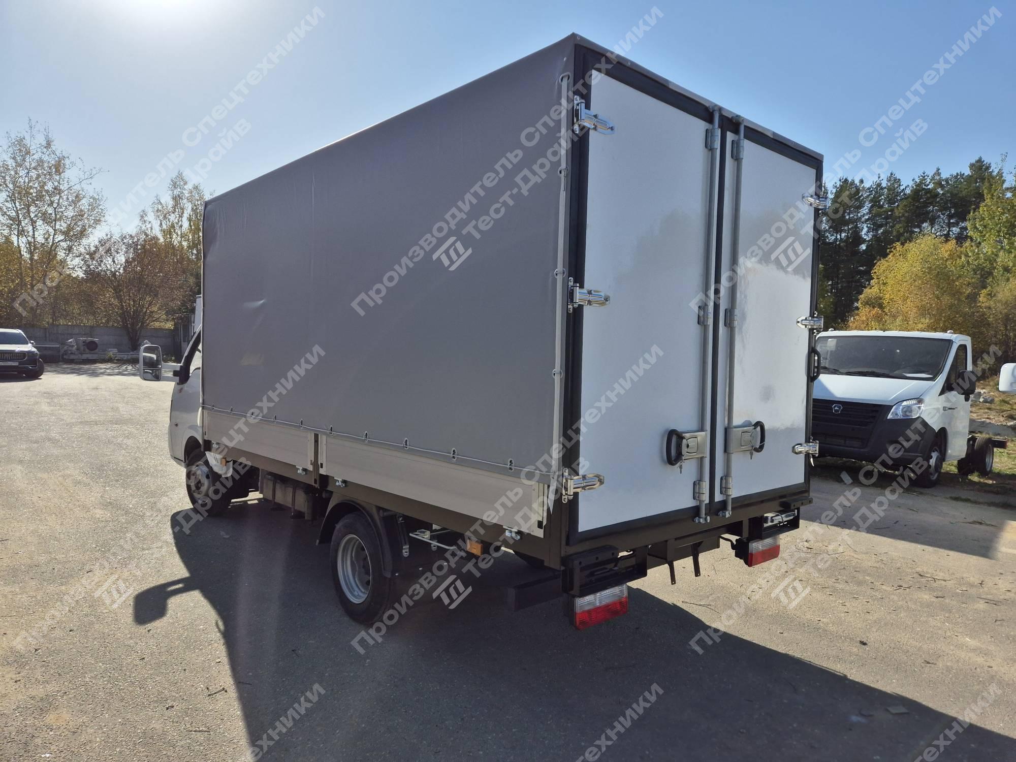 Шторно-бортовой Dongfeng 4x2 Фото №4