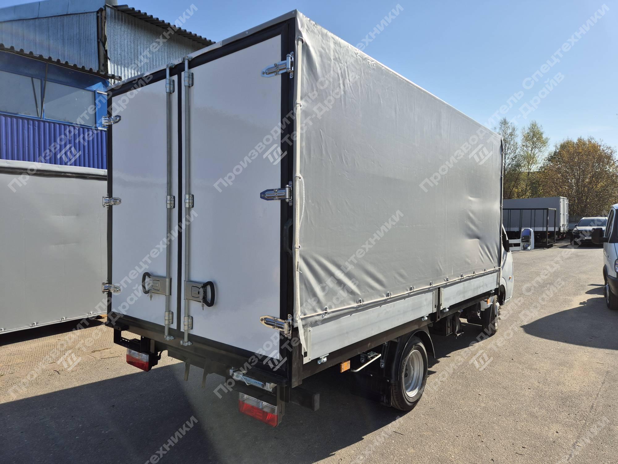 Шторно-бортовой Dongfeng 4x2 Фото №3