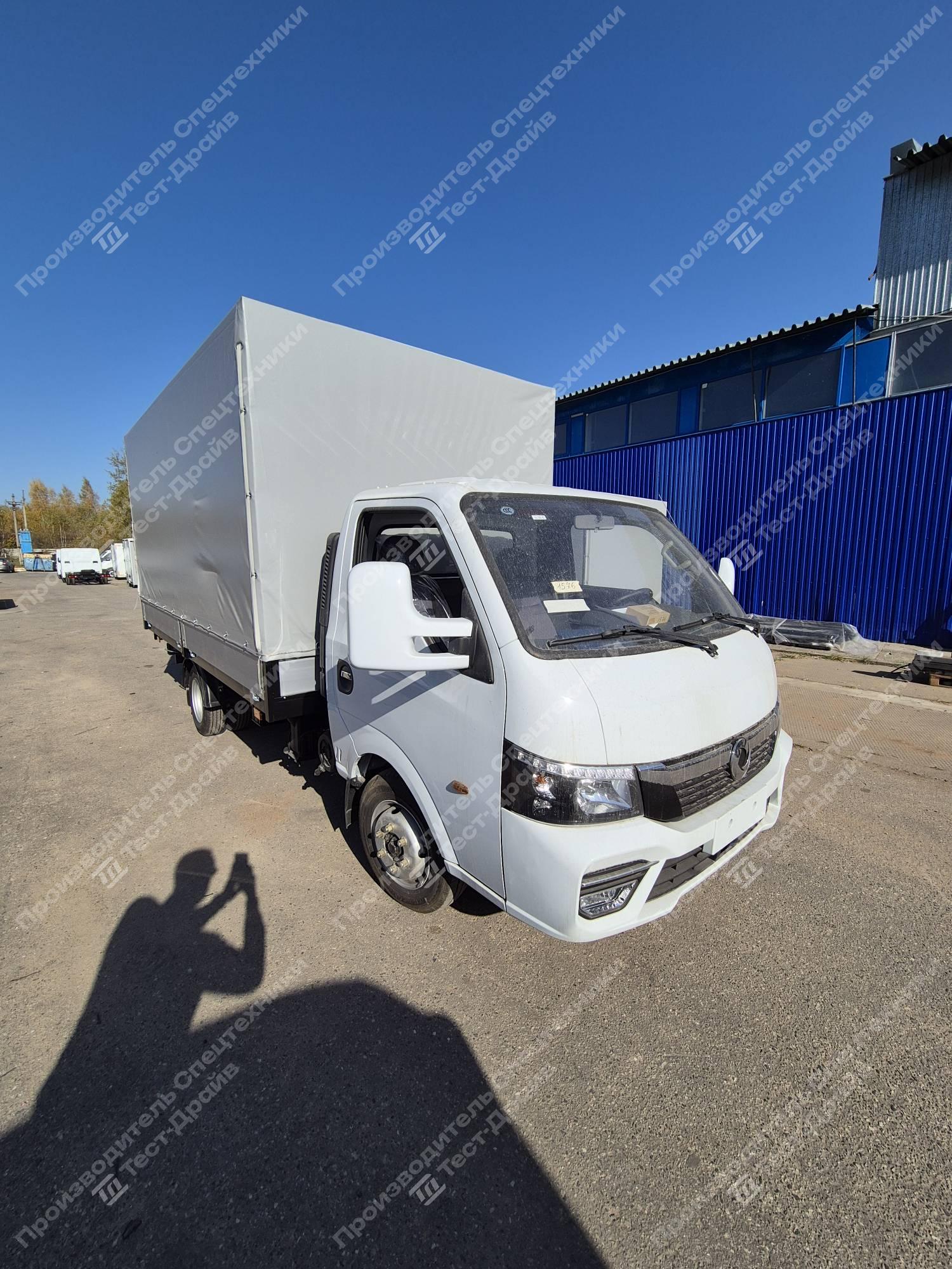 Шторно-бортовой Dongfeng 4x2 Фото №2