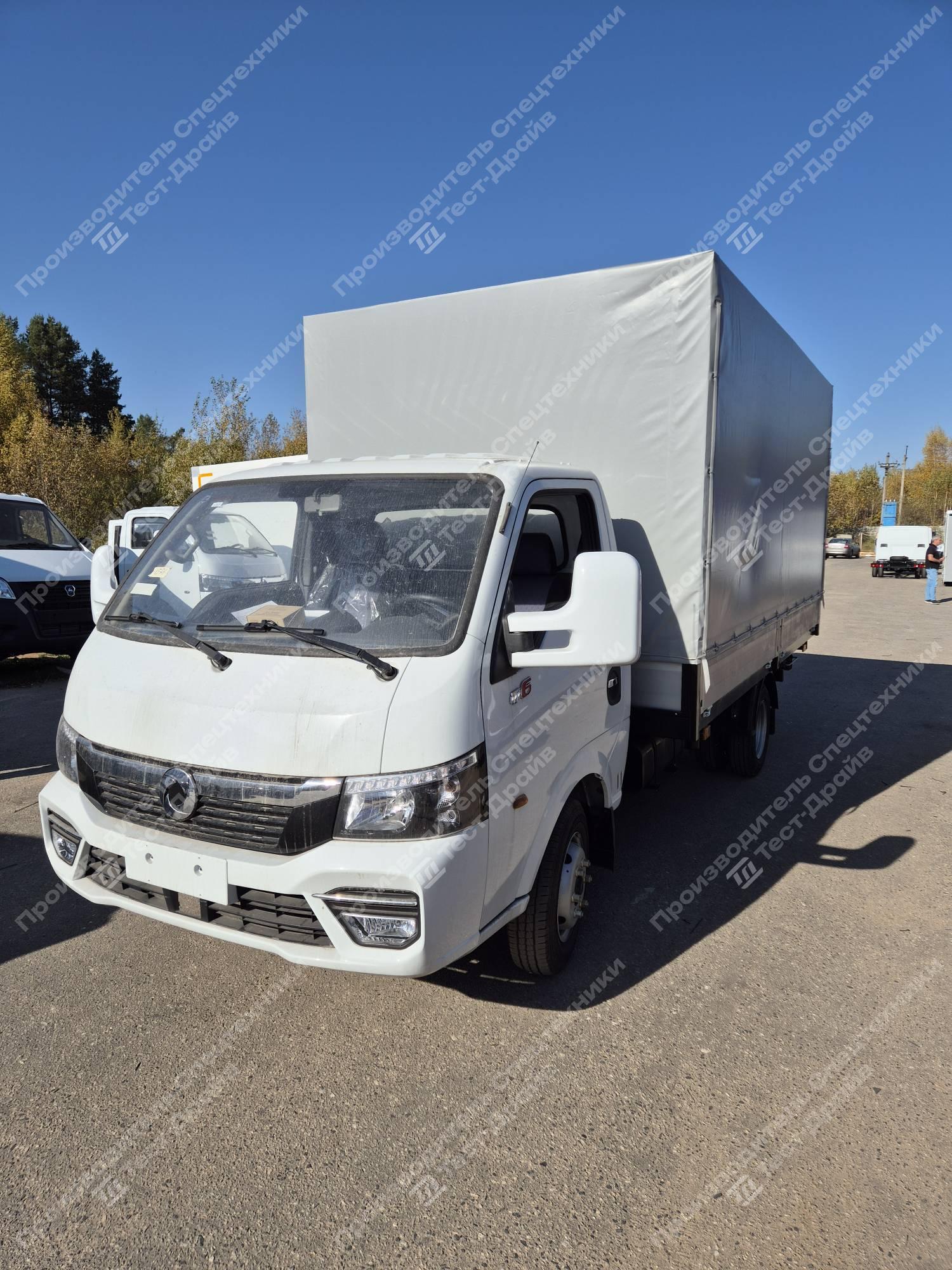 Шторно-бортовой Dongfeng 4x2 Фото №1
