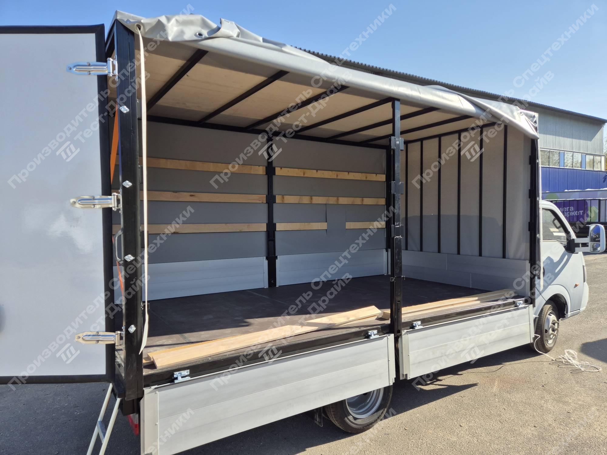 Шторно-бортовой Dongfeng 4x2 Фото №8