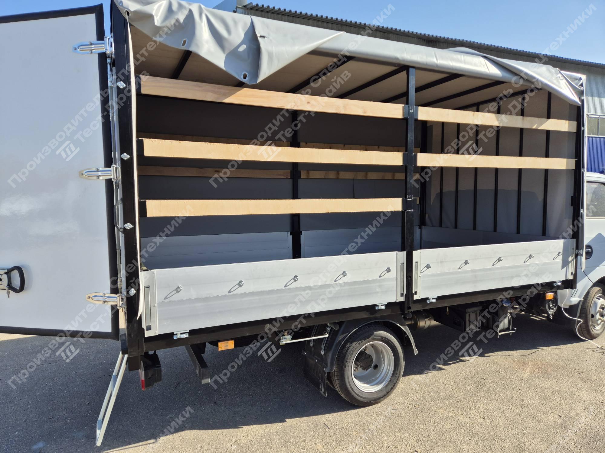 Шторно-бортовой Dongfeng 4x2 Фото №23