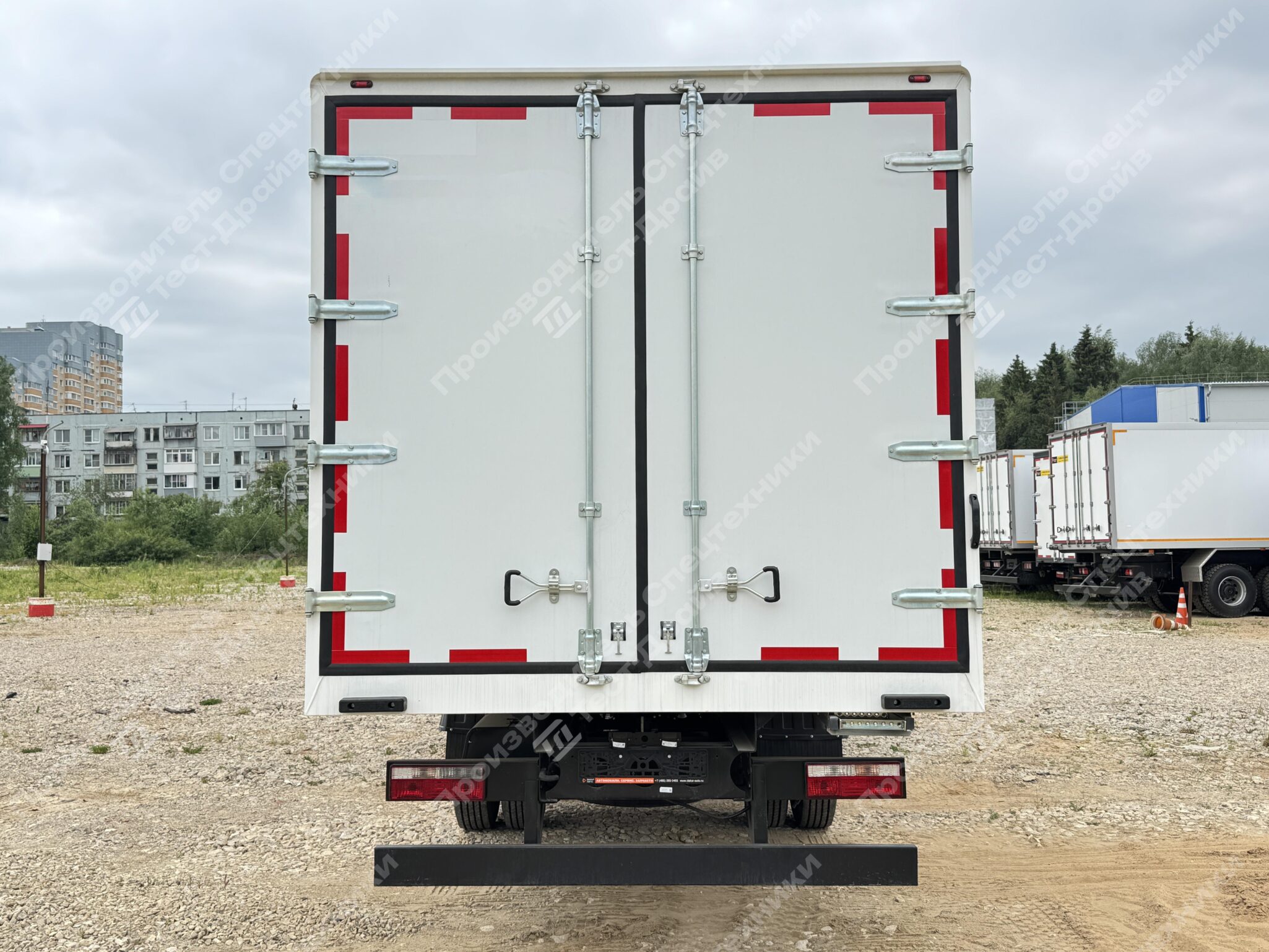 Изотермический фургон JAC N120 4x2 Фото №6