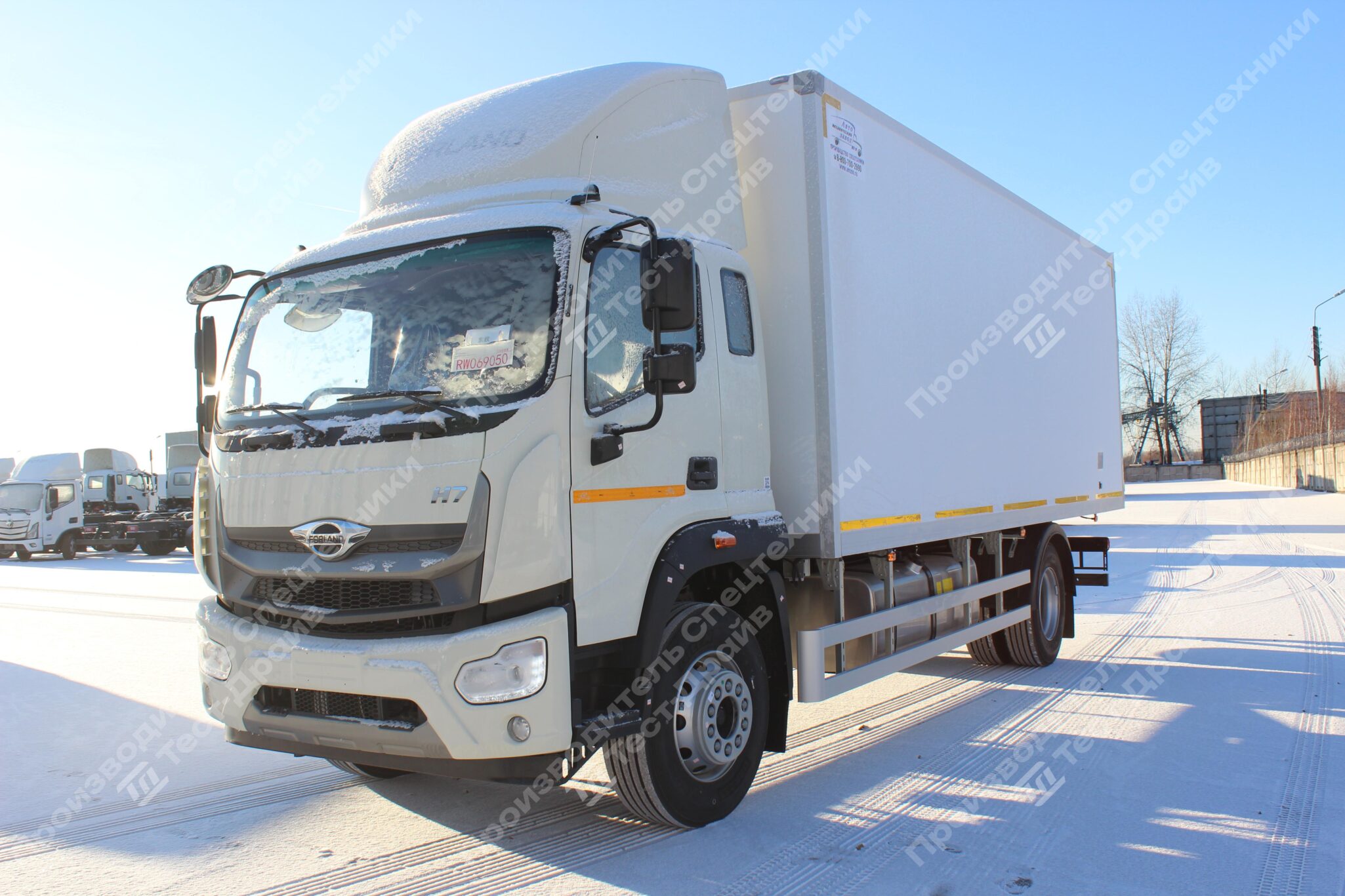 Изотермический фургон Forland 12 4x2 Фото №21