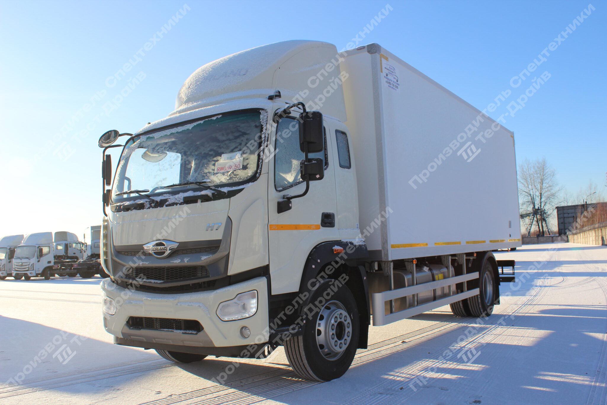 Изотермический фургон Forland 12 4x2 Фото №3