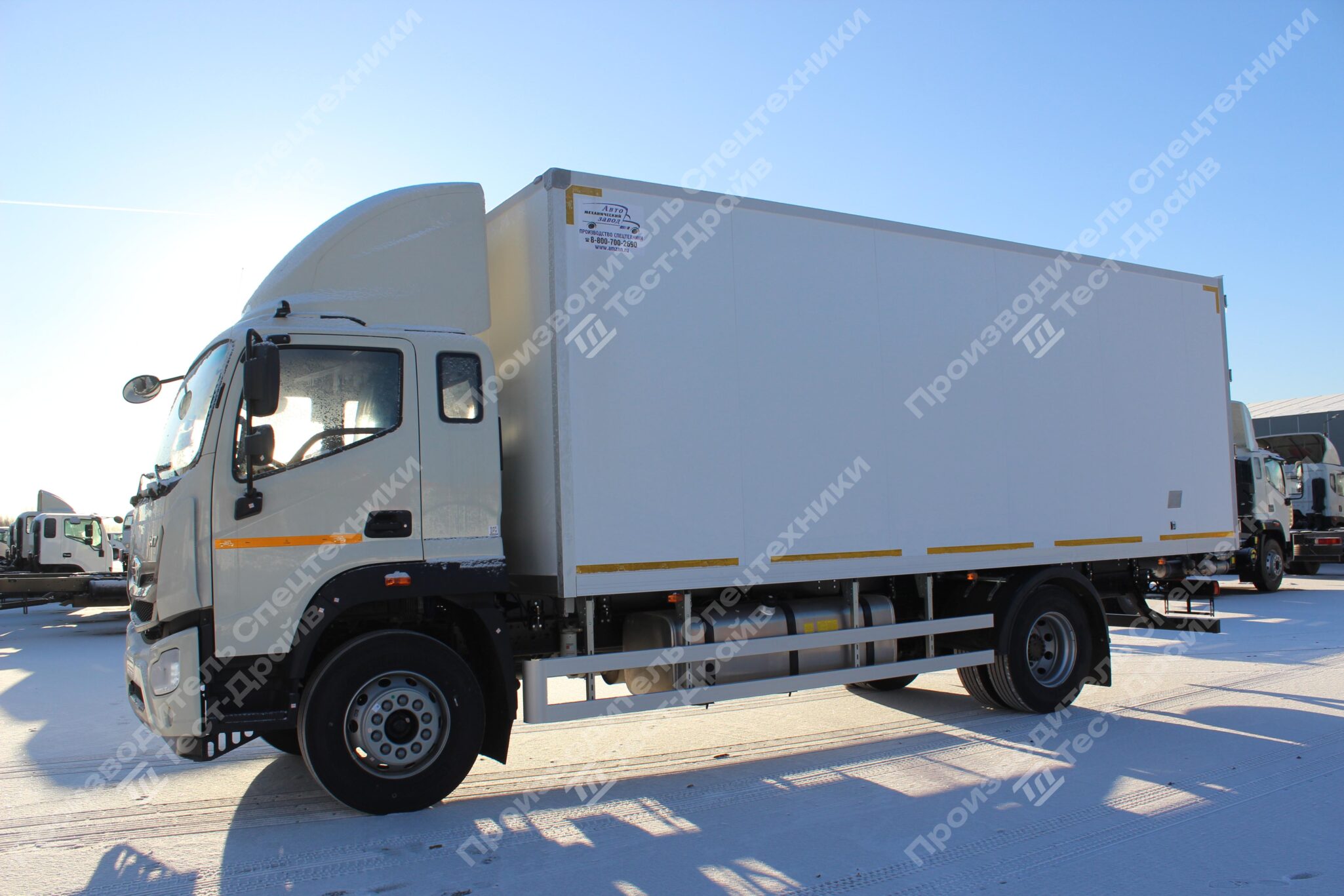 Изотермический фургон Forland 12 4x2 Фото №17