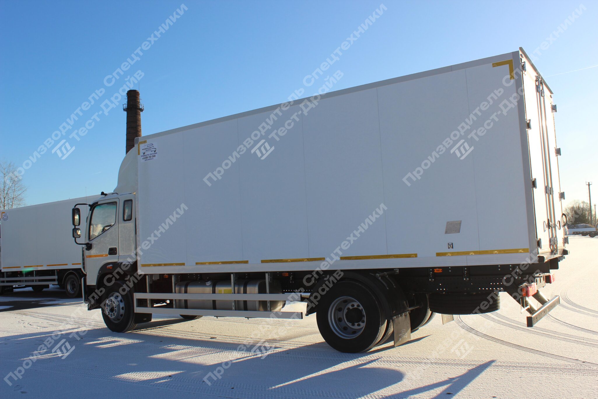 Изотермический фургон Forland 12 4x2 Фото №13